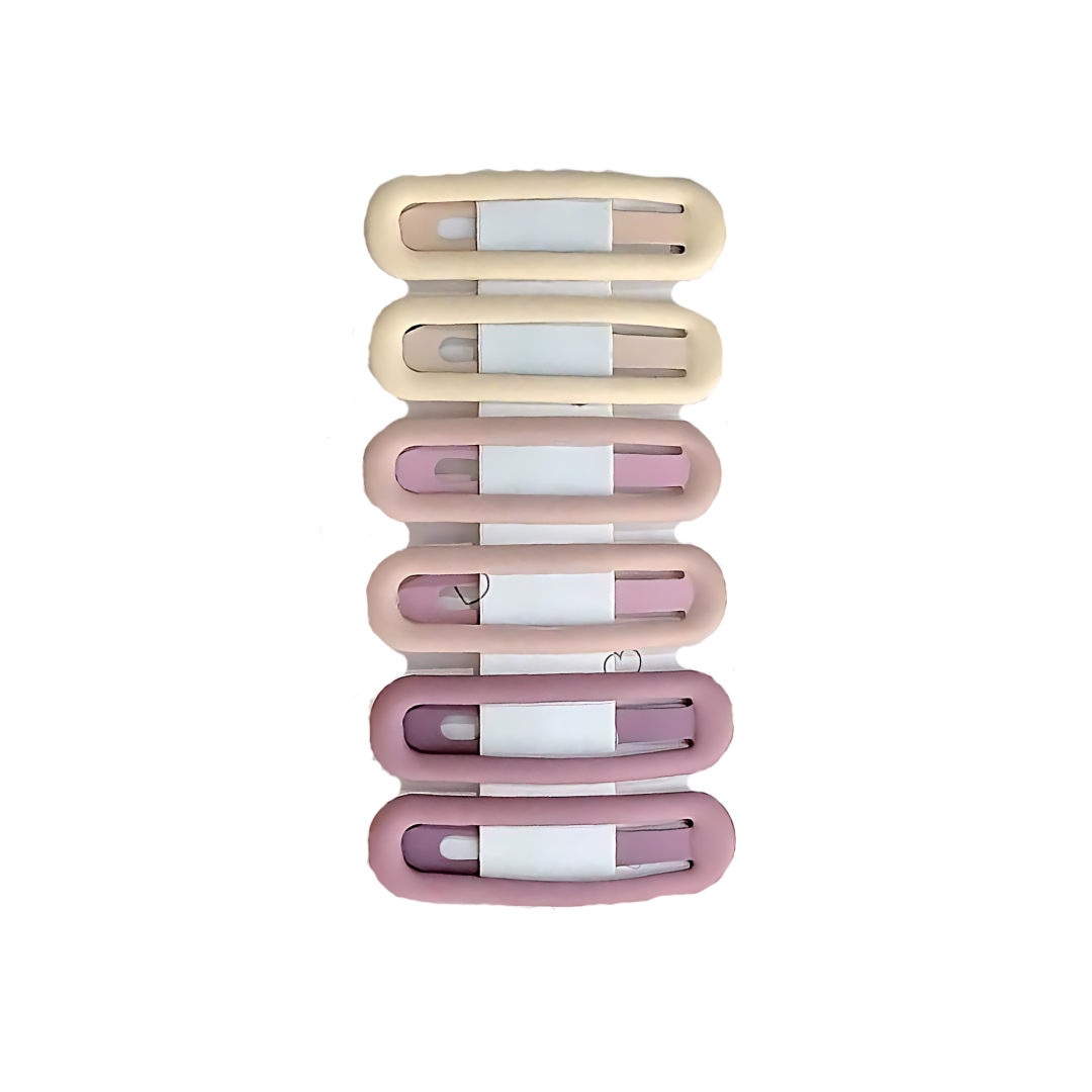 6-Piece Versatile Hairpin Set - Durable Hair Clips for Women & Girls - Perfect for Updos, Braids, and Everyday Styling