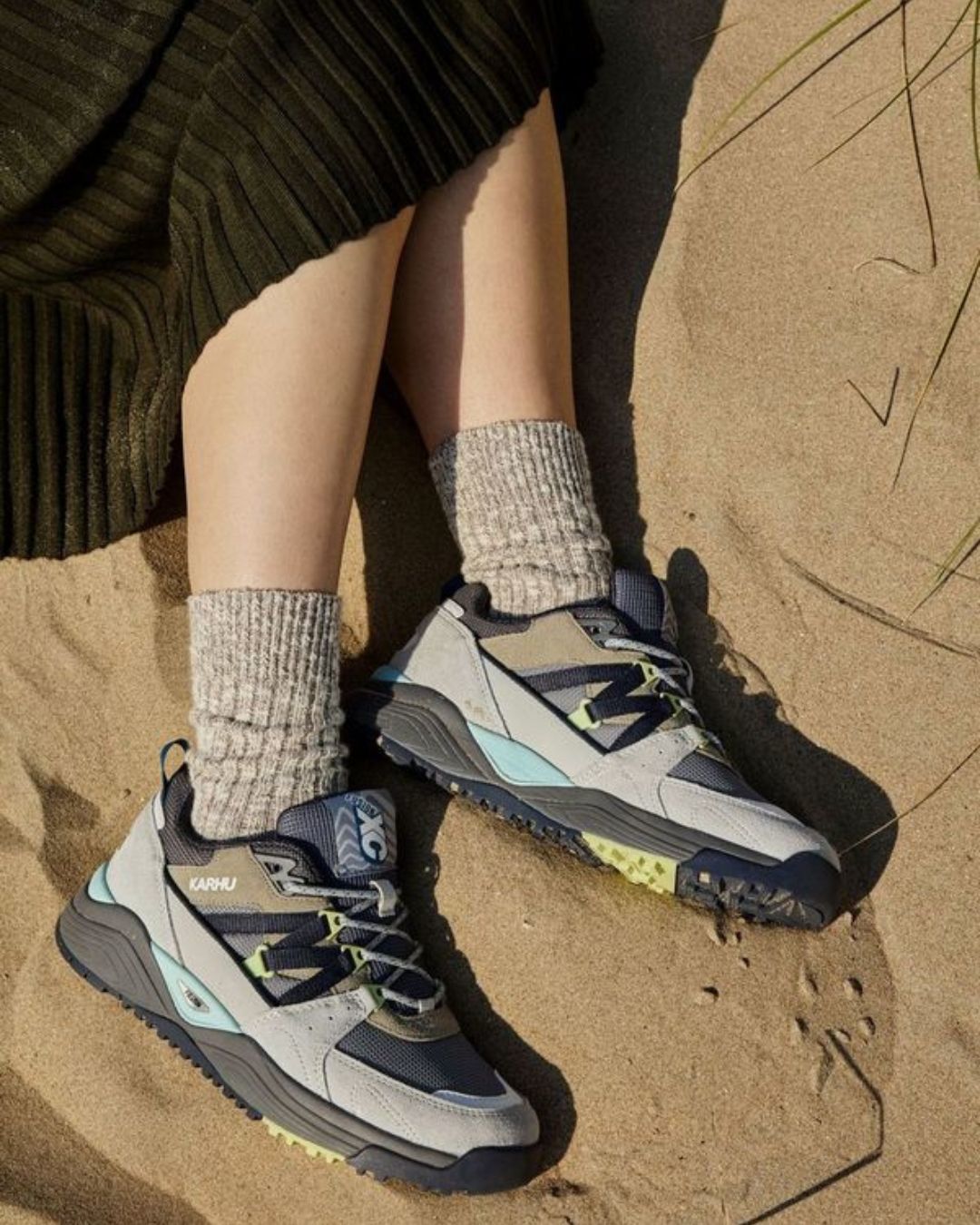 FUSION XC Running Shoes in Dawn Blue & India Ink - Lightweight & Comfortable for Jogging, Gym Workouts & Outdoor Activities
