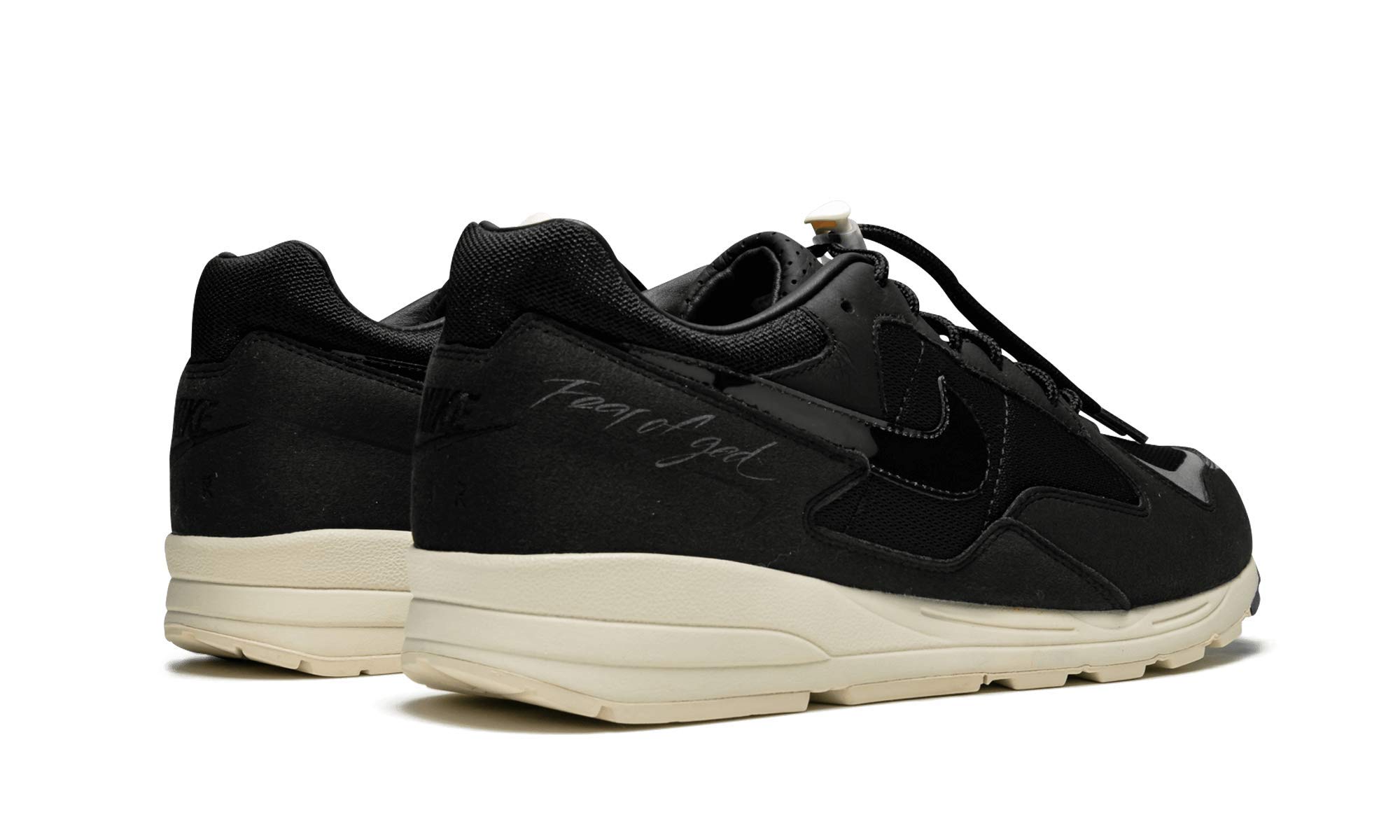 Nike Air Skylon 2 Sneakers - Black/Sail-Fossil Colorway - Men's Size 6 | Retro Running Shoes for Casual Wear, Gym & Street Style Fashion