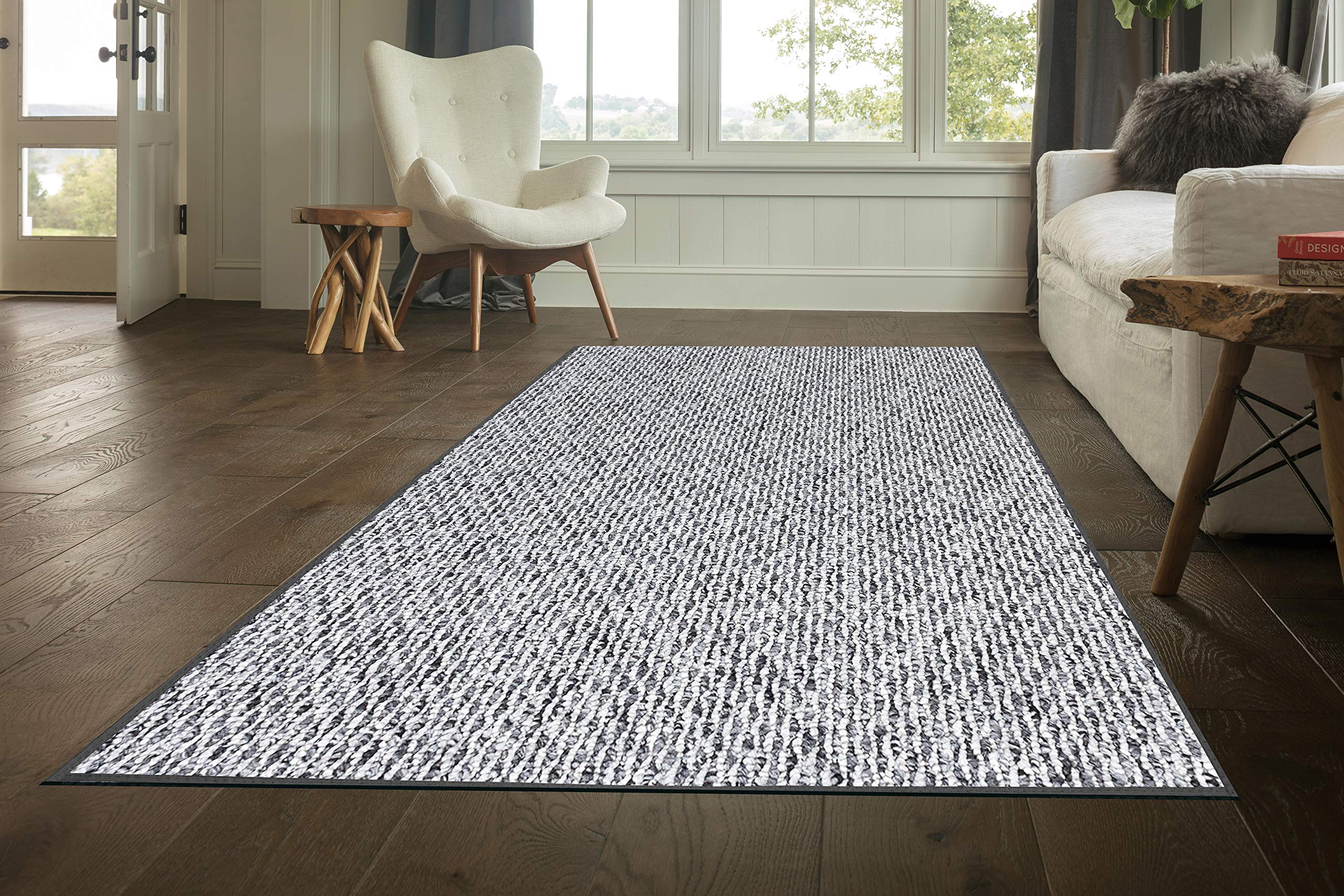 Eclipse Berber Style Area Rug 9'x10' - 20.5oz Durable Tight Weave Carpet for Living Room, Bedroom & Hallway | Starlight Collection Custom Rugs, Mats & Runners | Eco-Friendly Home Decor