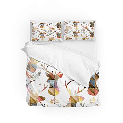 Deer Watercolor Background