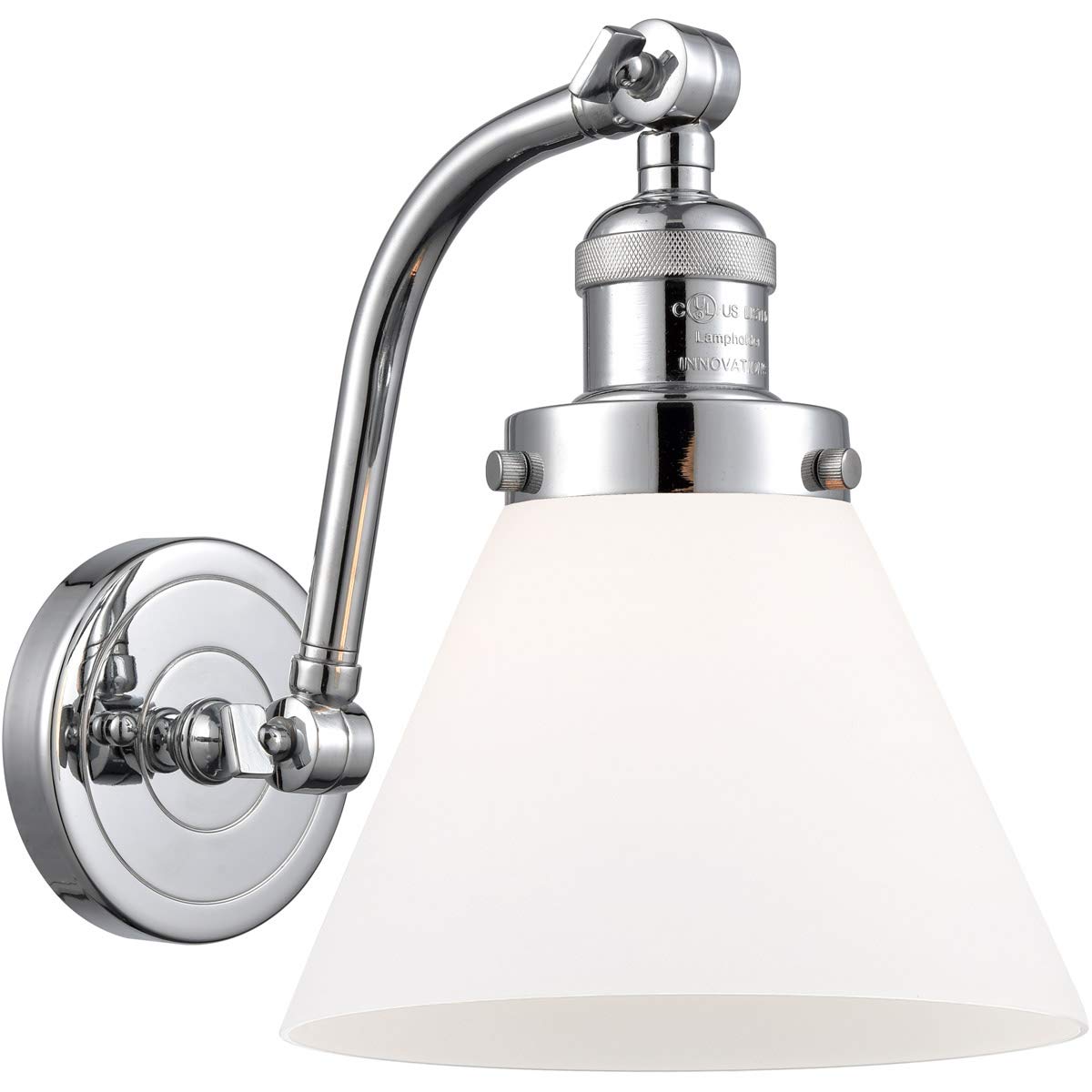 Innovations 515-1W-PC-G41-LED Vintage Style Dimmable LED Wall Sconce Light Fixture - Polished Chrome Finish - Perfect for Bedroom, Living Room, or Hallway Lighting