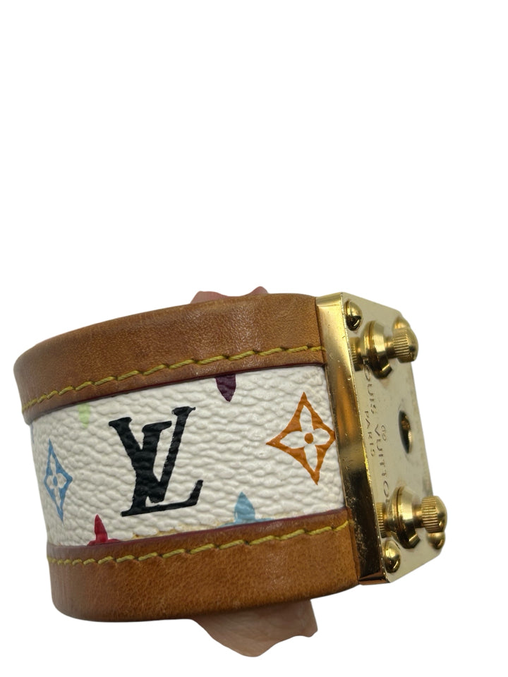 Authentic Louis Vuitton Murakami Koala Brass Gold Plated Bracelet - Luxury Fashion Jewelry for Women, Perfect for Parties, Gifts & Special Occasions