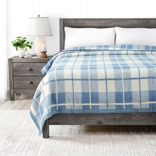 Blue/Natural Plaid