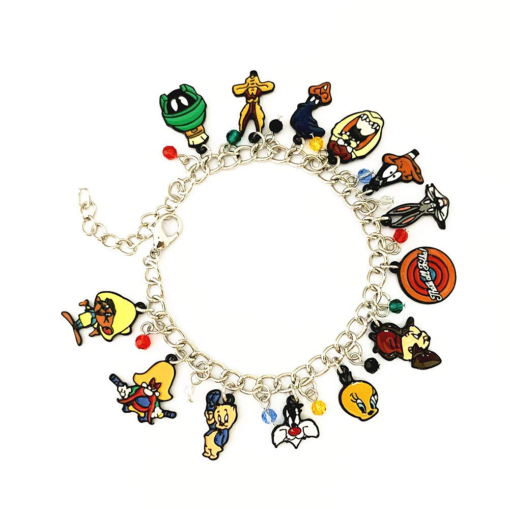 FJCPHAHA Cartoon Charm Bracelet - Trendy Jewelry Gift for Women & Men - Perfect for Birthdays, Anniversaries & Casual Wear