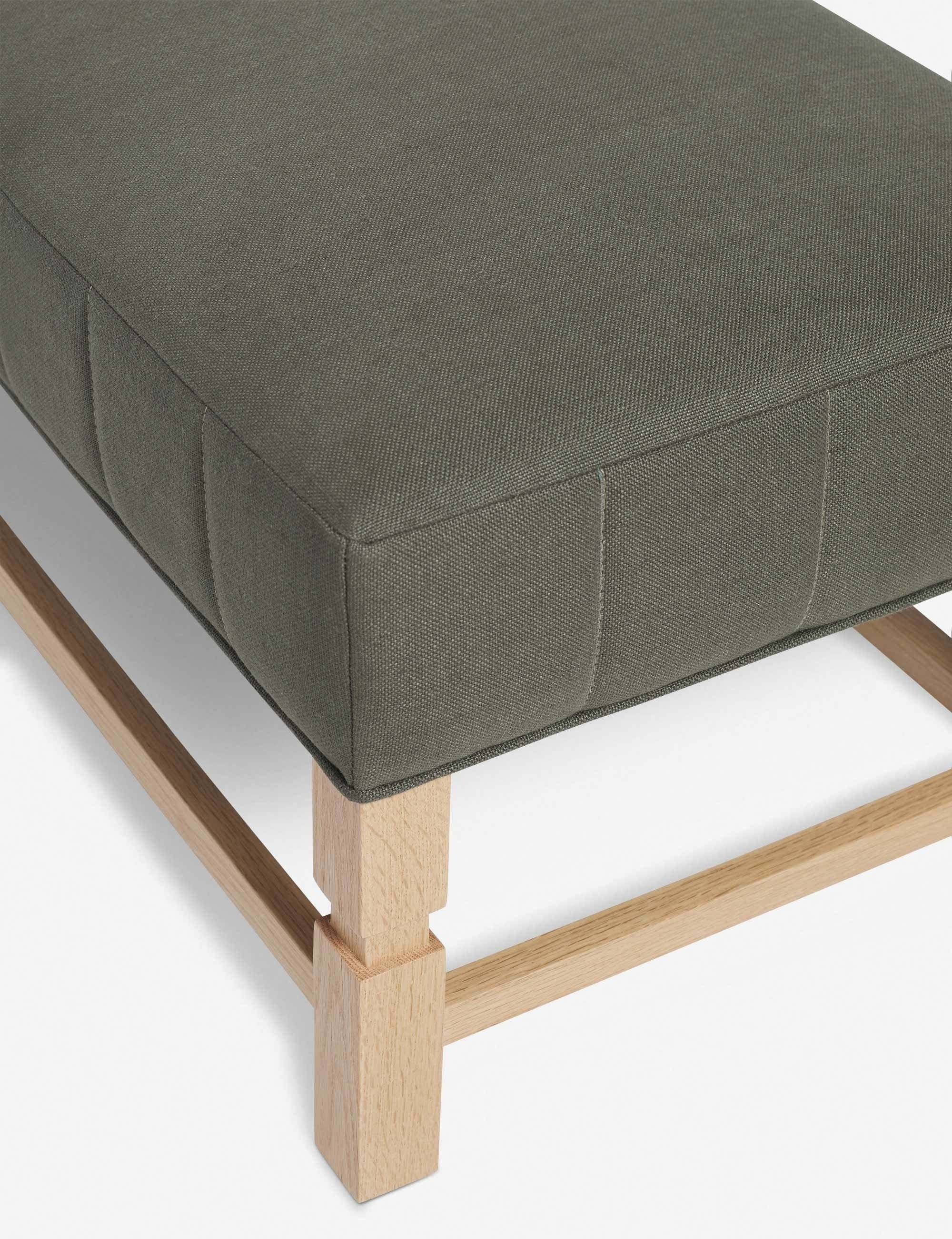 Ambleside Bench by Ginny Macdonald - Handcrafted Wooden Bench for Indoor & Outdoor Use - Perfect for Patio, Garden, or Entryway Decor