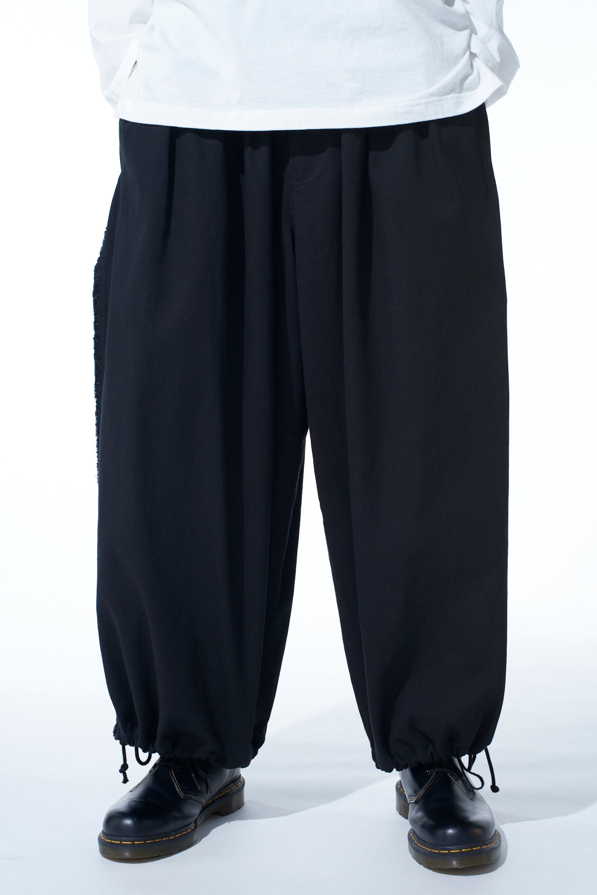 Stylish Cotton Drill Cut Out Balloon Pants for Women - Trendy High Waist Loose Fit Casual Trousers - Perfect for Summer, Streetwear & Boho Fashion