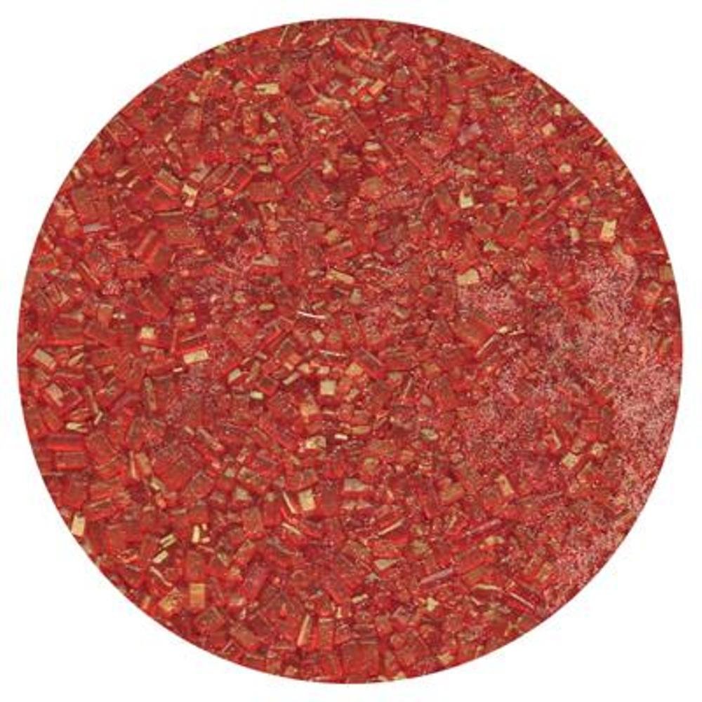 Organic Red Sugar Crystals 4 oz - Natural Sweetener for Baking, Coffee & Tea - CK Products Premium Quality - Perfect for Desserts, Cocktails & DIY Crafts