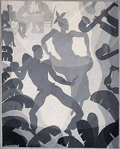 Aaron Douglas Dance 1930 - High Quality Archival Art Print - Perfect for Home Decor, Office Wall Art & Gift Ideas
