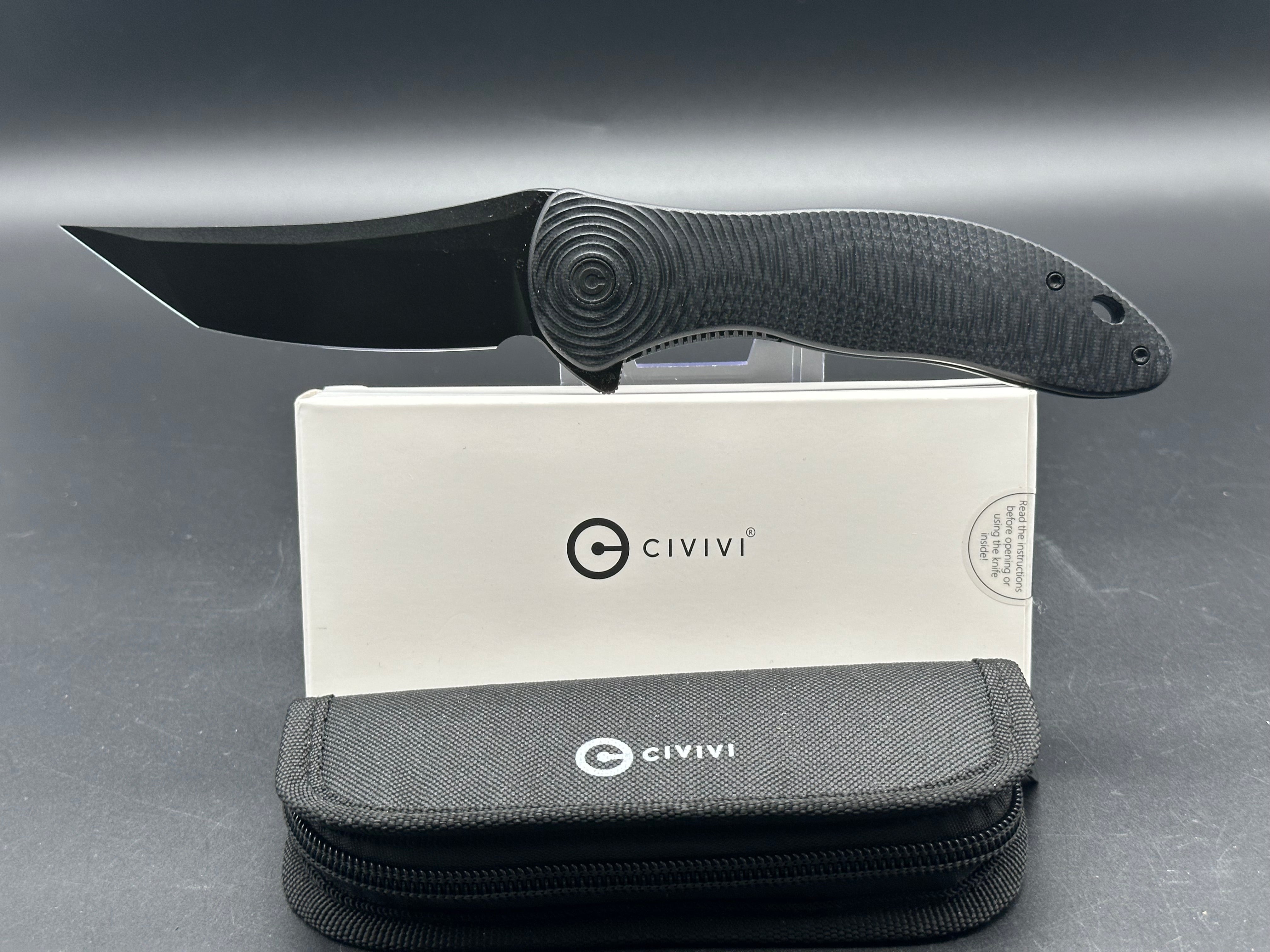 Civivi Synergy4 NitroV Folding Pocket Knife - Premium EDC Knife for Outdoor Camping, Hiking & Survival Gear | Tactical Utility Knife with Smooth Action & Durable Nitro-V Steel Blade