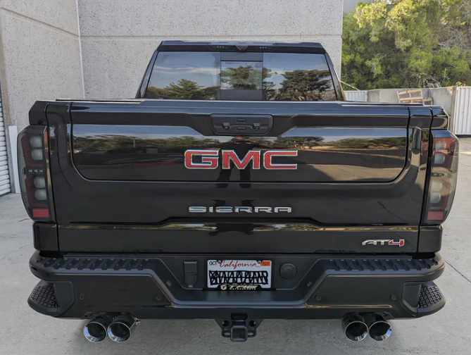 GMC Sierra 1500 2019-2023 LED Tail Lights - Smoked OLED Replacement for OEM - Upgrade Your Truck's Style & Safety for Night Driving & Off-Road Adventures