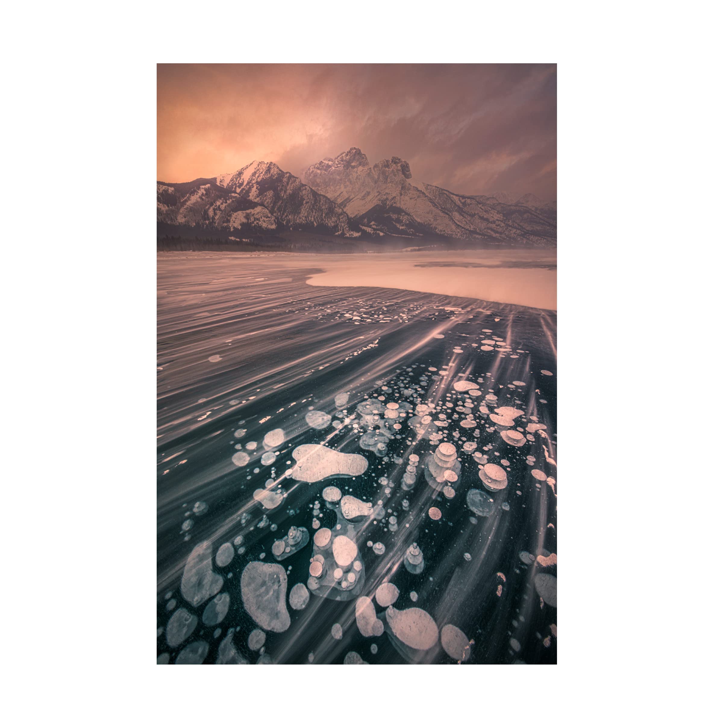 Trademark Fine Art 'Sweeping The Bubbles' Canvas Wall Art by James S Chia - Modern Home Decor for Living Room, Bedroom & Office