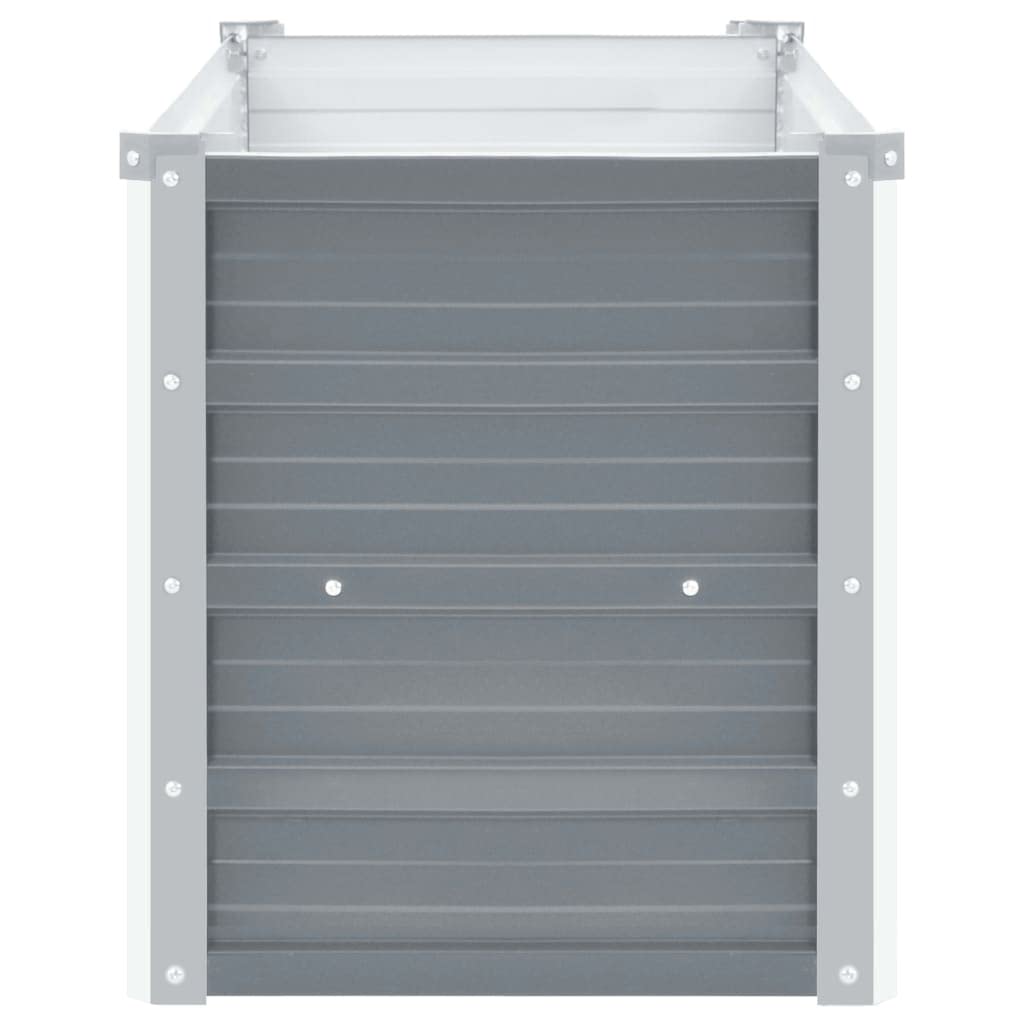Galvanized Steel Raised Garden Bed Planter Box 39.4