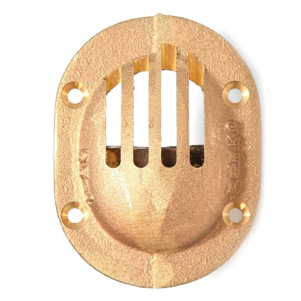 Perko 290369699 Bronze Boat Intake Strainer 1/2 Inch - Marine Water System Filtration for Rinker & Other Boats | Perfect for Saltwater & Freshwater Use