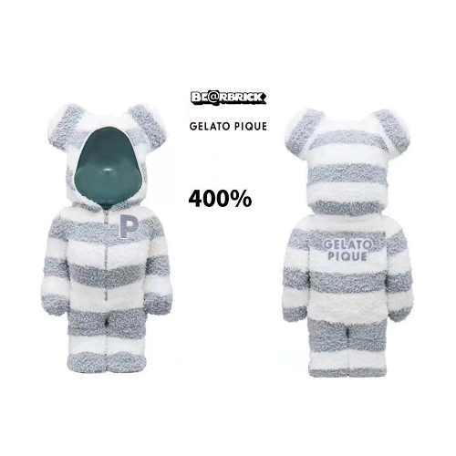 Be@rbrick x Gelato Pique 400% Collectible Designer Bearbrick Figure - Limited Edition Art Toy for Home Decor & Gift Giving