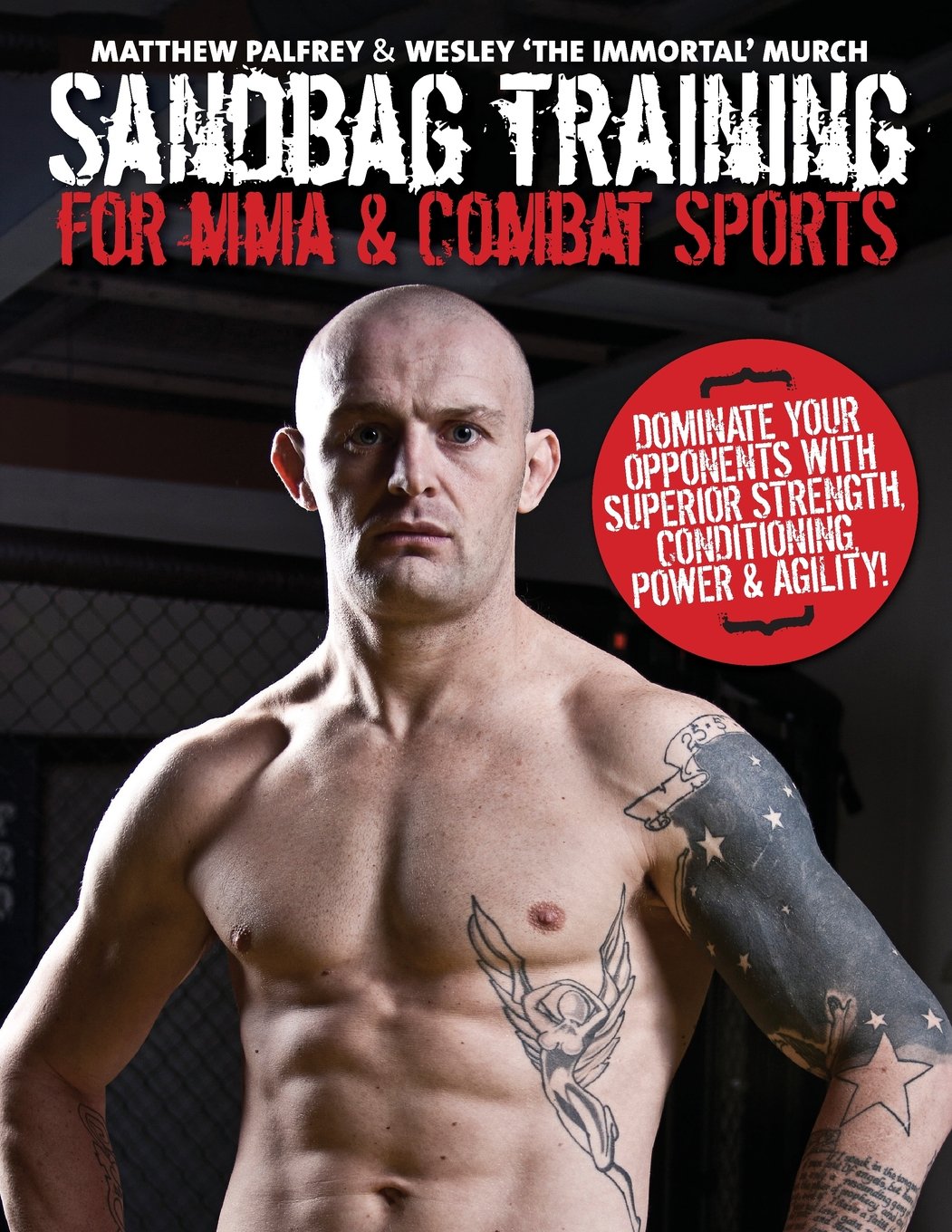 MMA & Combat Sports Sandbag Training Equipment - Black & White Edition for Strength & Conditioning Workouts