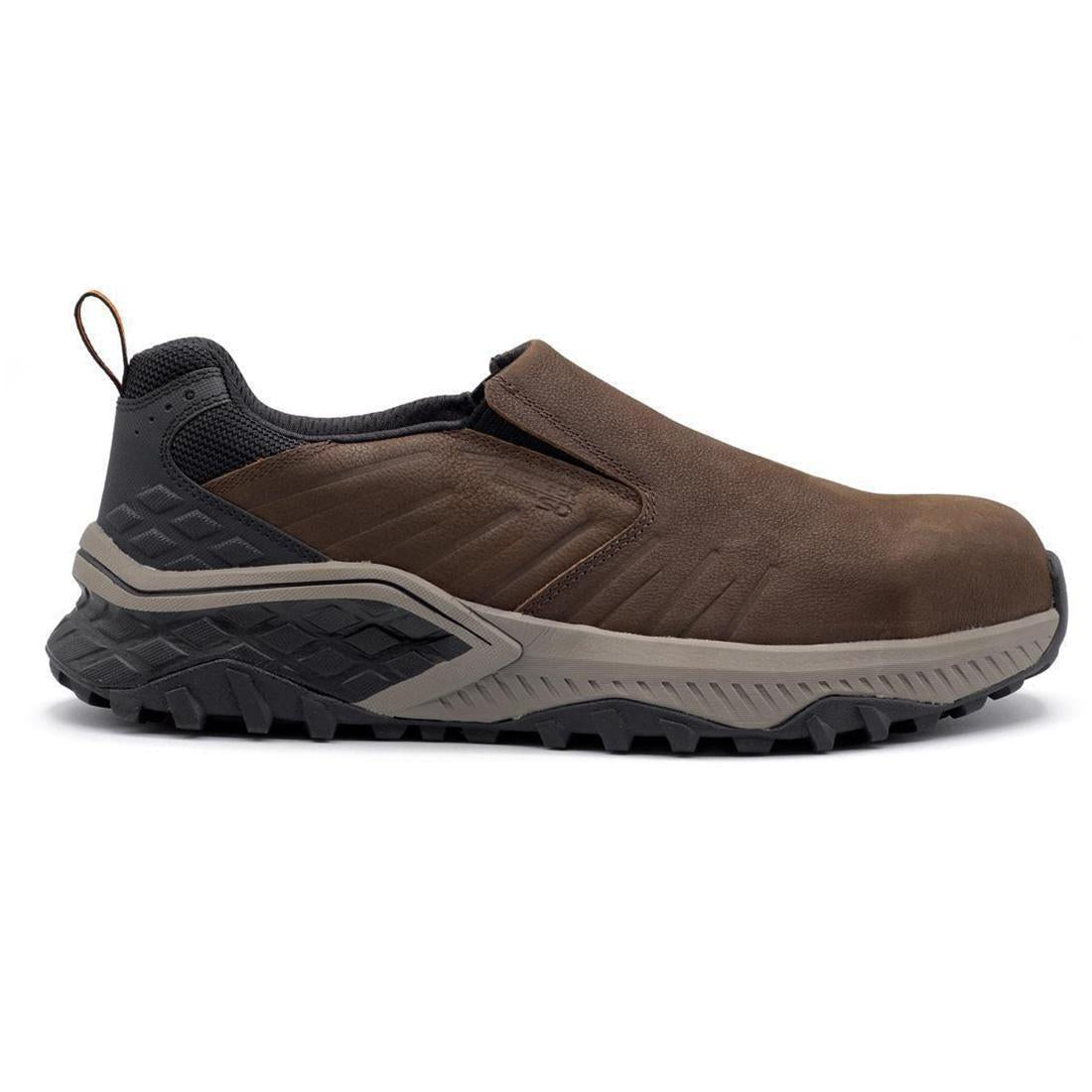 Summit Trail Women’s SD 10 Composite Toe Work Shoes - Dark Brown Safety Boots for Hiking, Construction & Outdoor Work