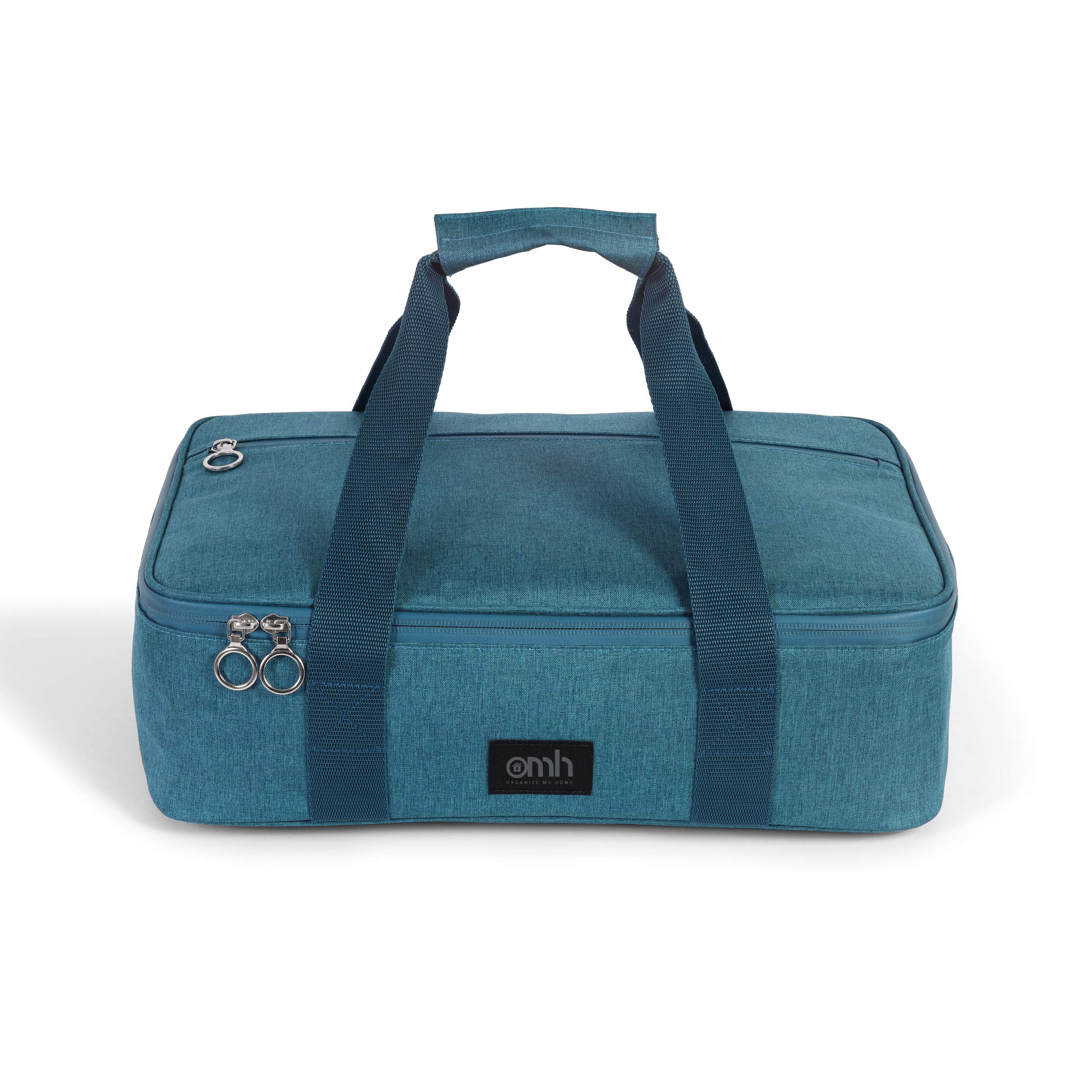 Insulated Casserole Carrier for Hot & Cold Food - 9x13 Inch Thermal Casserole Dish Tote for Lasagna, Potlucks, Picnics & Cookouts - Leakproof Teal Casserole Bag (Perfect for Parties, Family Gatherings & Outdoor Dining)