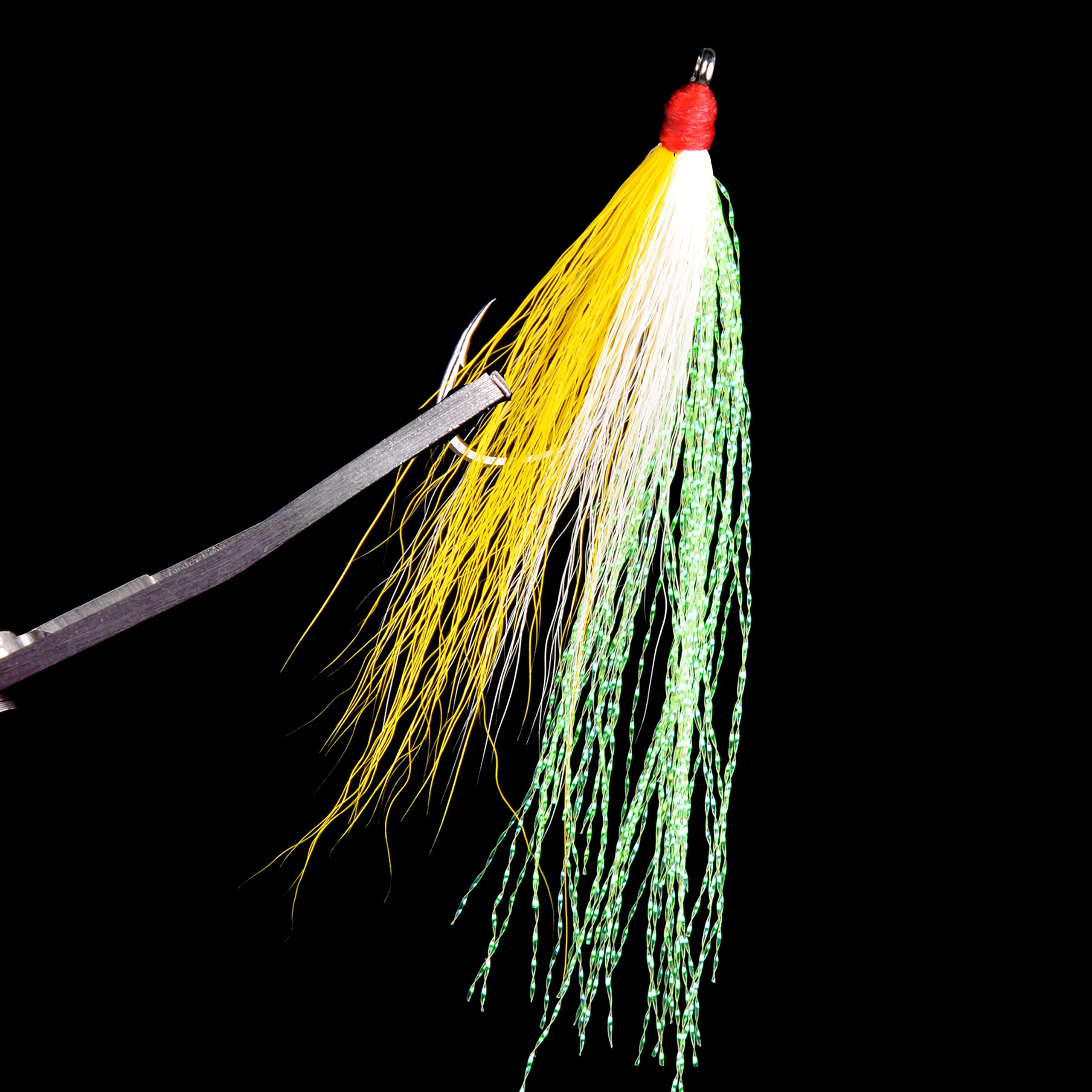 Bucktail Fishing Lures with Hook - 5 Colors for Flounder, Salmon, Trout | Saltwater & Freshwater Fishing Gear