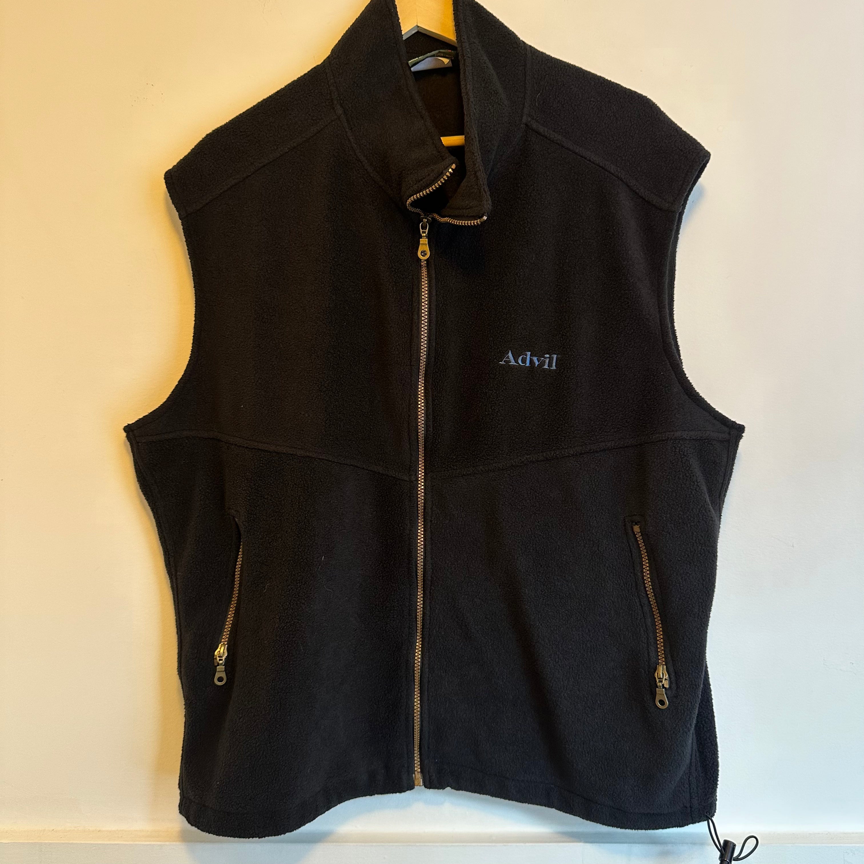 Advil Fleece Vest for Men - XL Size | Warm & Comfortable Winter Layering Vest | Perfect for Outdoor Activities, Hiking & Casual Wear