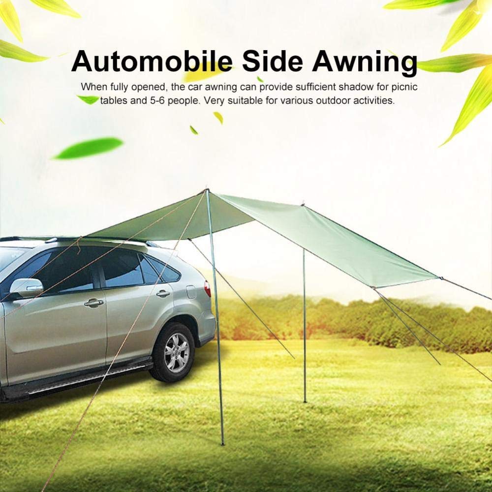 Portable Waterproof Car Rooftop Tent - Universal Auto Sunroof Canopy & Rain Awning for Camping, Road Trips, and Outdoor Adventures
