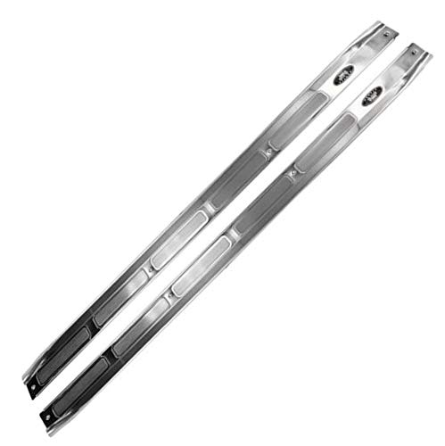 1967-1969 Camaro Firebird Carpet Sill Plates - OEM Style Replacement Pair - Perfect for Classic Car Restoration & Interior Upgrade