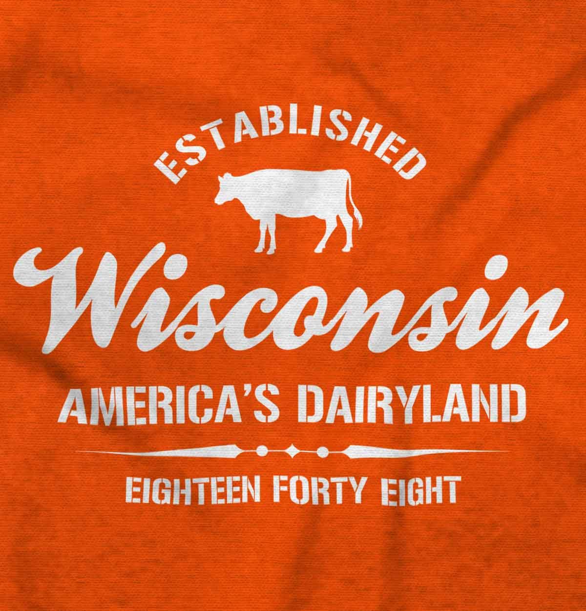 Classic Teaze Wisconsin America's Dairyland State Sweatshirt for Men & Women - Comfortable Unisex Pullover for College, Travel & Casual Wear