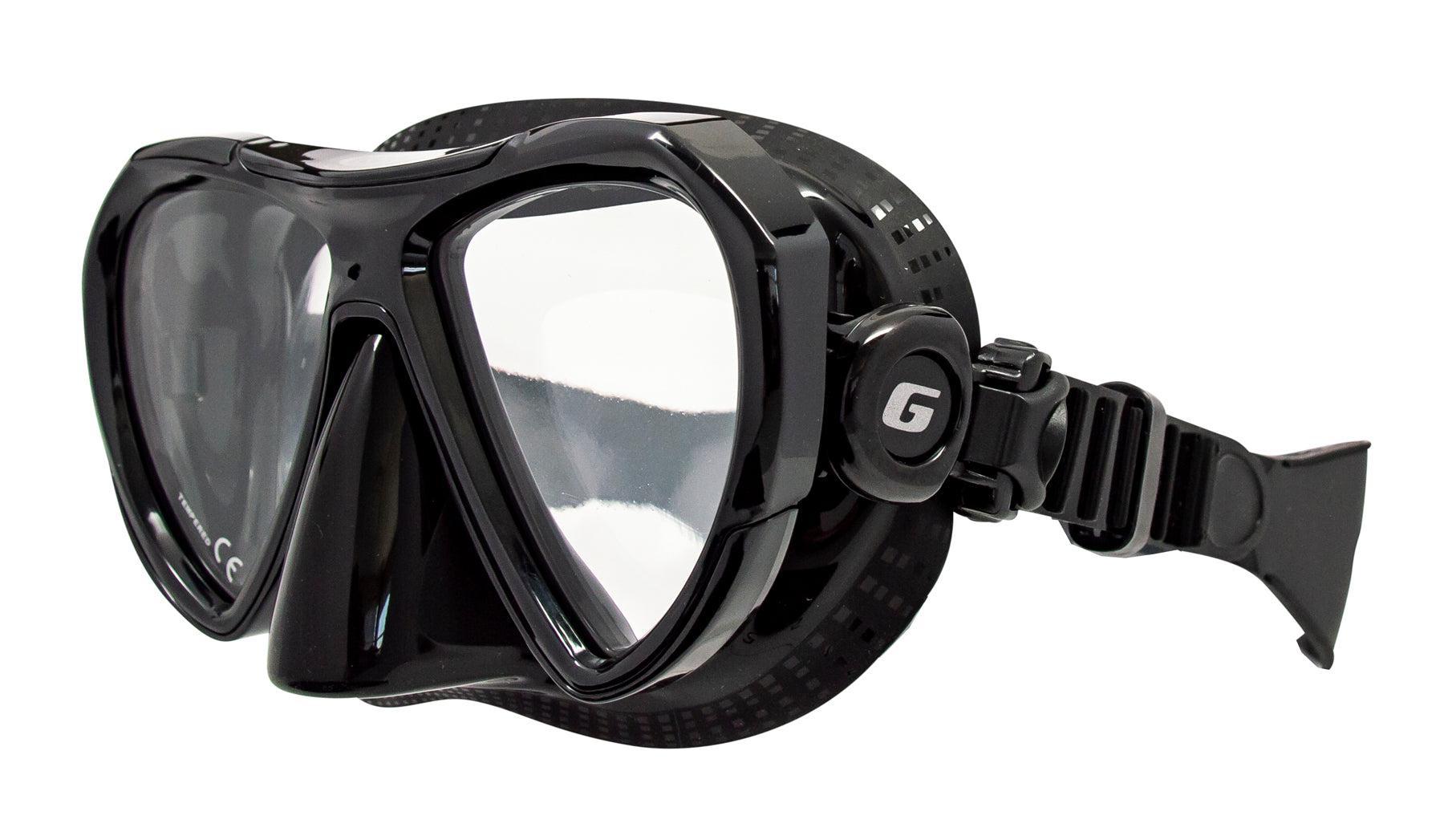 Genesis Icon Diving Mask - Premium Snorkeling & Scuba Mask with Anti-Fog Lens for Clear Underwater Vision - Perfect for Ocean Adventures, Pool Training & Water Sports