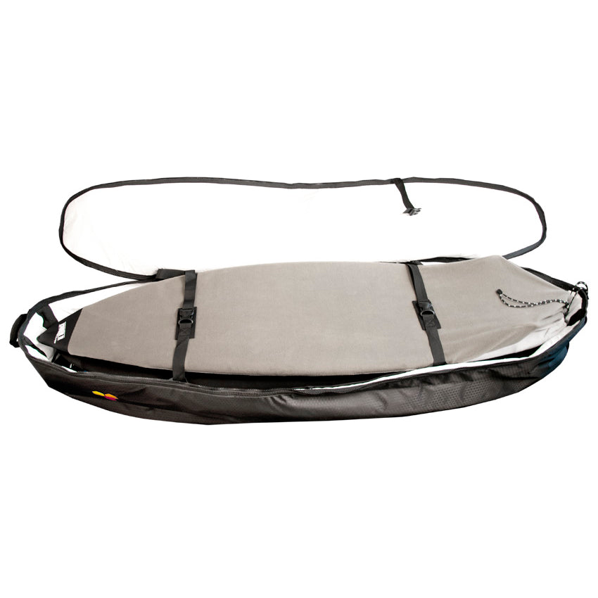 Channel Islands CX4 QUAD Hybrid/Fun Surfboard Cover - Lightweight Travel Coffin for Easy Transport - Perfect for Surf Trips, Beach Days & Air Travel