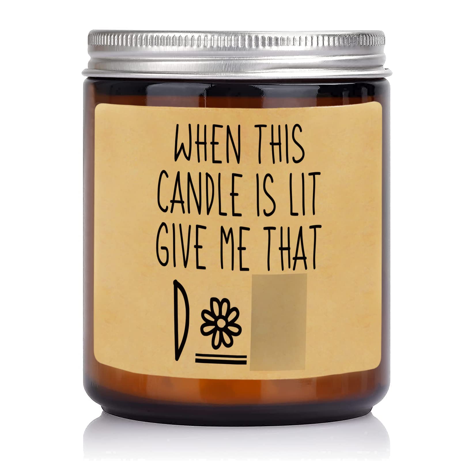 Citrus Scented Candles for Men - Funny Gifts for Husband & Boyfriend - Perfect for Anniversary & Birthday