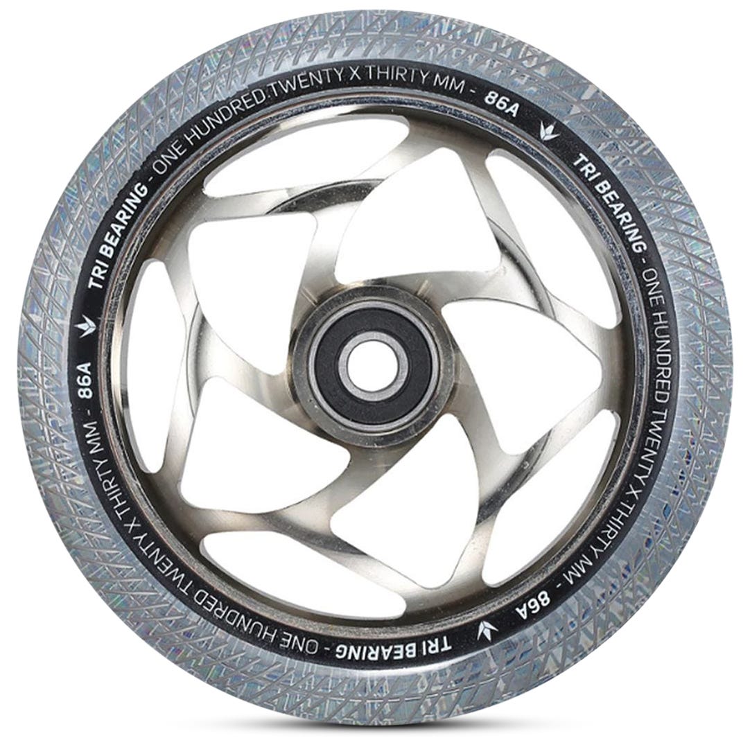 Envy Tri Bearing Wheels 30mm Wide - High Performance Skateboard Wheels for Smooth Riding & Tricks | Perfect for Street Skating, Park Riding & Cruising