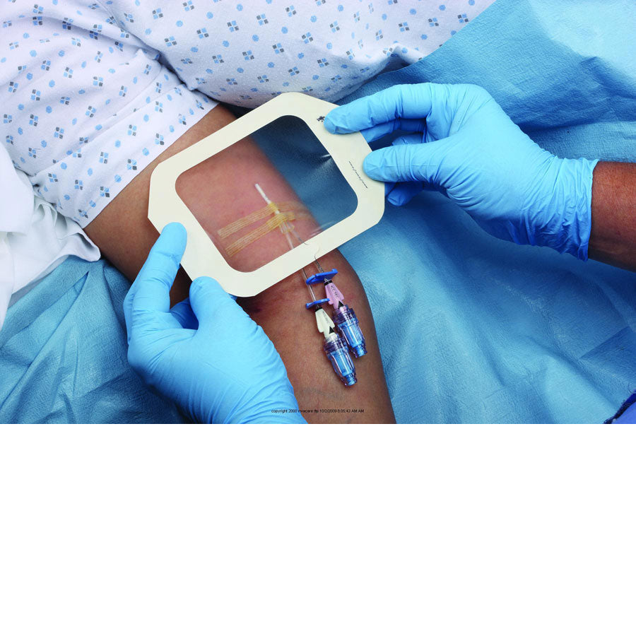 3M™ Tegaderm™ Transparent Film Dressing - Waterproof Wound Cover for First Aid, IV Sites & Post-Surgical Care | Breathable Adhesive Bandage for Burns, Cuts & Abrasions | Hospital-Grade Protection for Daily Wound Management