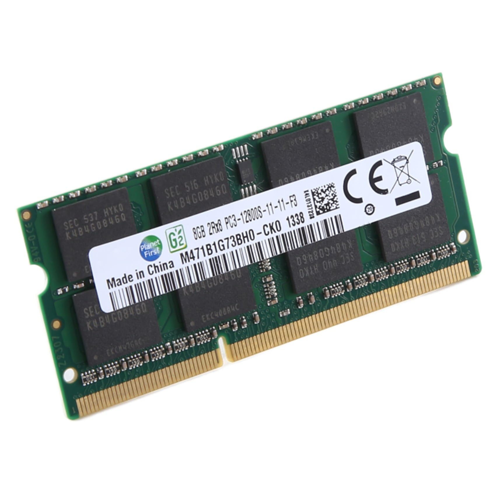 iFutniew DDR3 8GB 1600MHz PC3-12800 1.5V 204-Pin SODIMM Laptop Memory RAM Upgrade for Enhanced Performance in Gaming, Multitasking, and Productivity