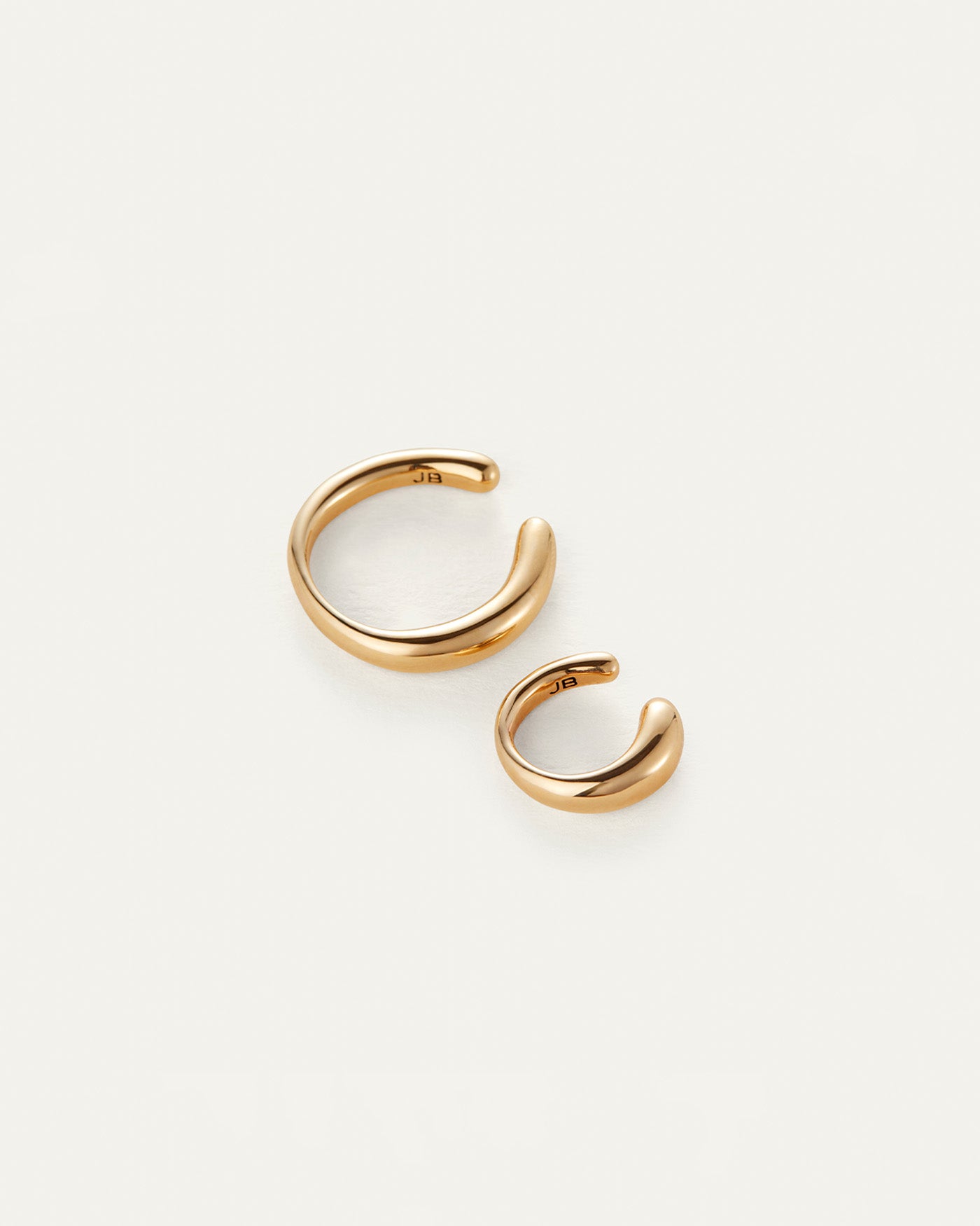 Sila Ear Cuff Set for Women - Small & Large Size - Boho Chic Ear Cuffs for Cartilage, Helix, or Tragus Piercing - Perfect for Parties, Weddings & Everyday Wear