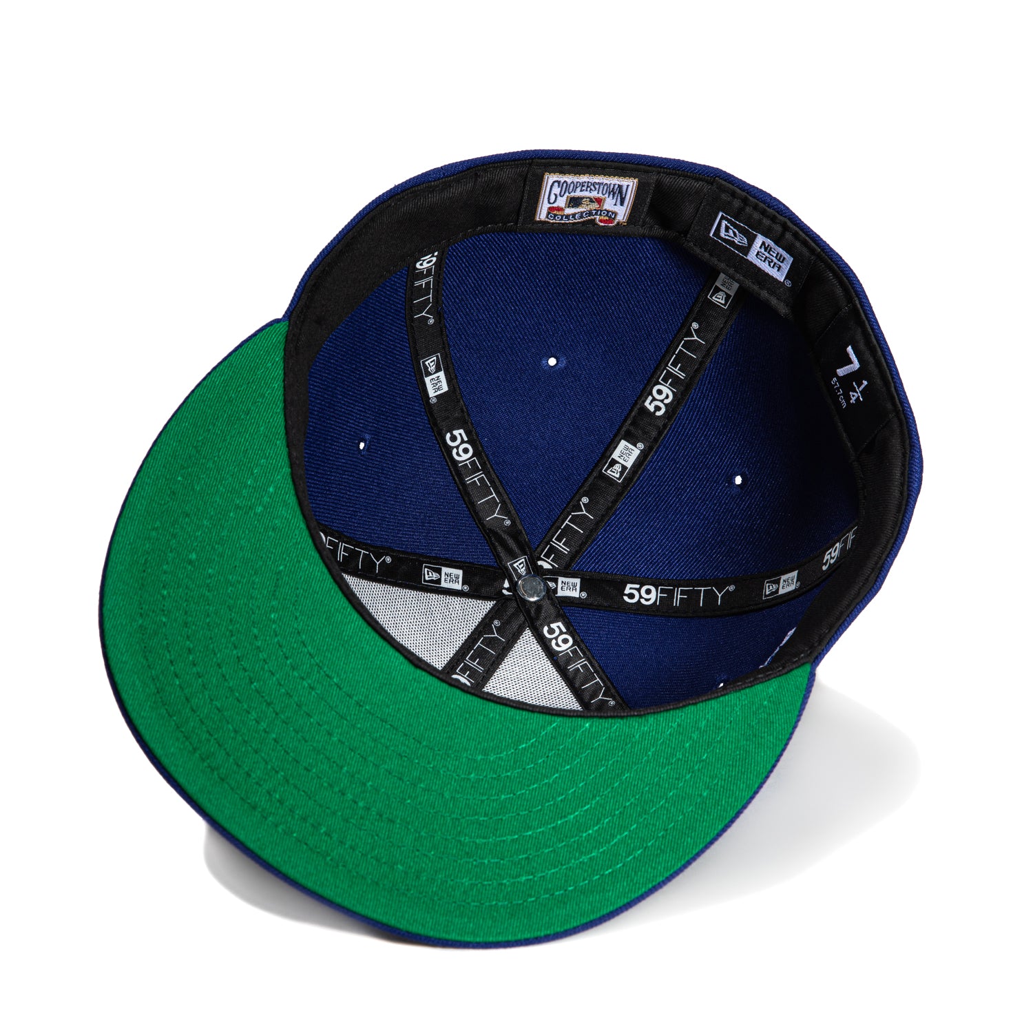 New Era 59Fifty Los Angeles Dodgers 60th Anniversary Patch Upside Down Snapback Hat - Royal Blue - Official MLB Baseball Cap for Men & Women - Perfect for Games, Collecting & Streetwear Fashion