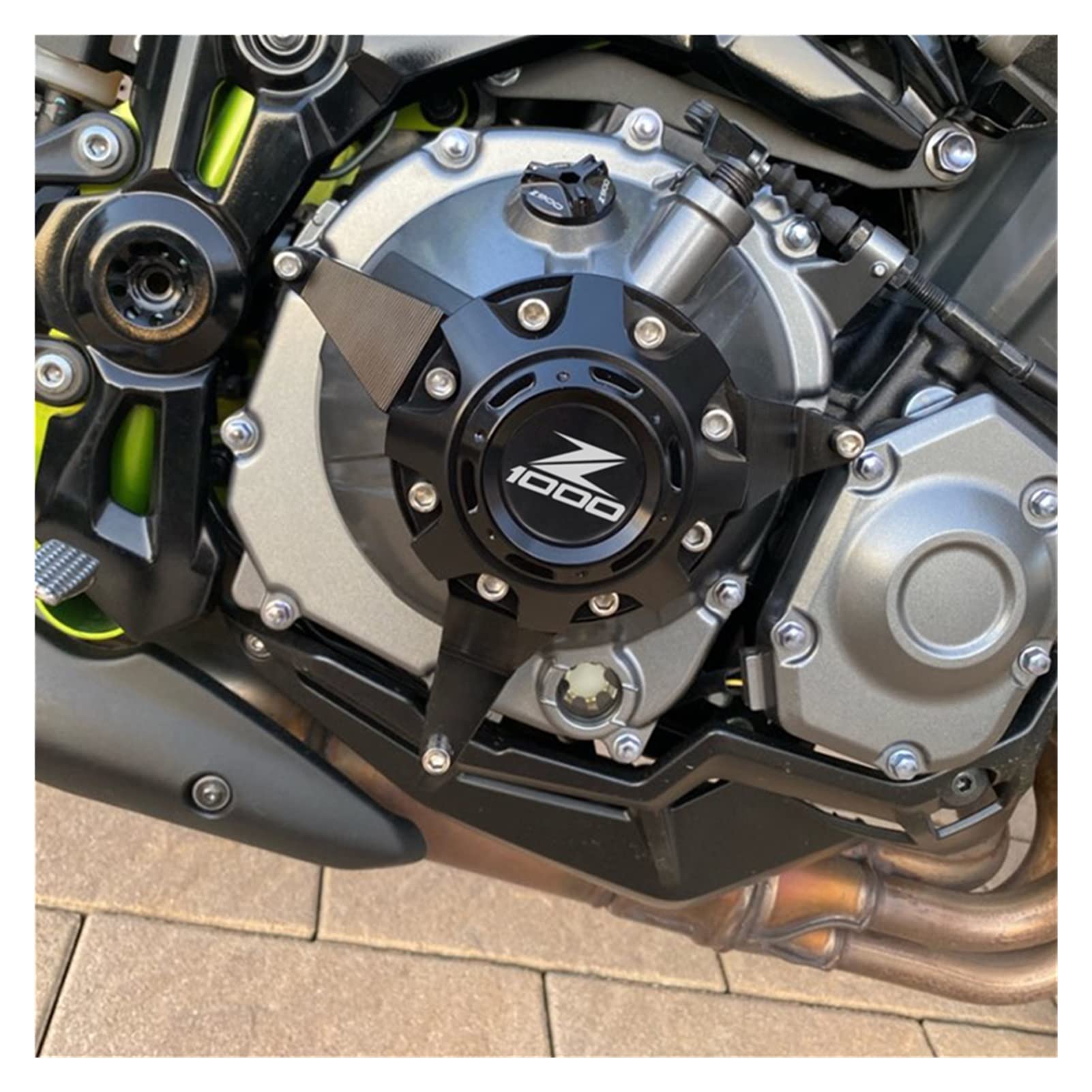CNC Motorcycle Engine Guard - Protective Cover & Fairing Crash Sliders for Kawasaki Z1000/Z1000R/Z1000SX | Durable Bike Accessories for Road Safety & Off-Road Protection