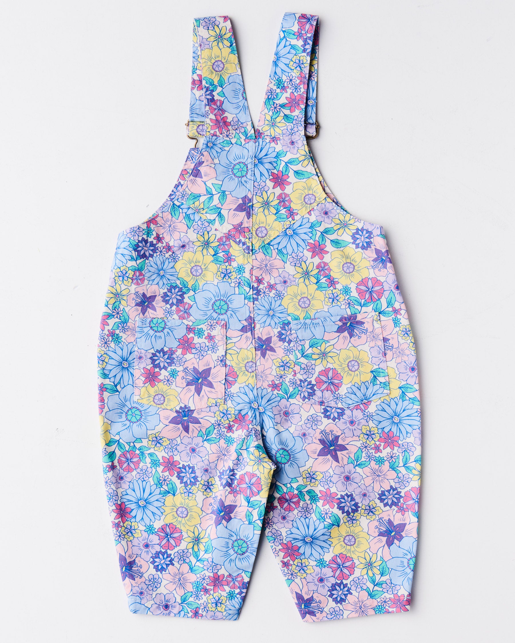 Bunch Of Fun Baby Cotton Drill Overalls - Soft & Durable Baby Romper for Boys & Girls - Perfect for Playtime, Daycare & Family Outings