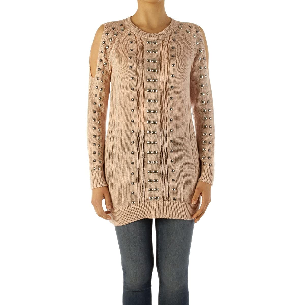 Women's Pink Pullover Sweater C18133MA03H - Soft & Cozy Knit Top for Casual Wear, Office & Fall Outfits