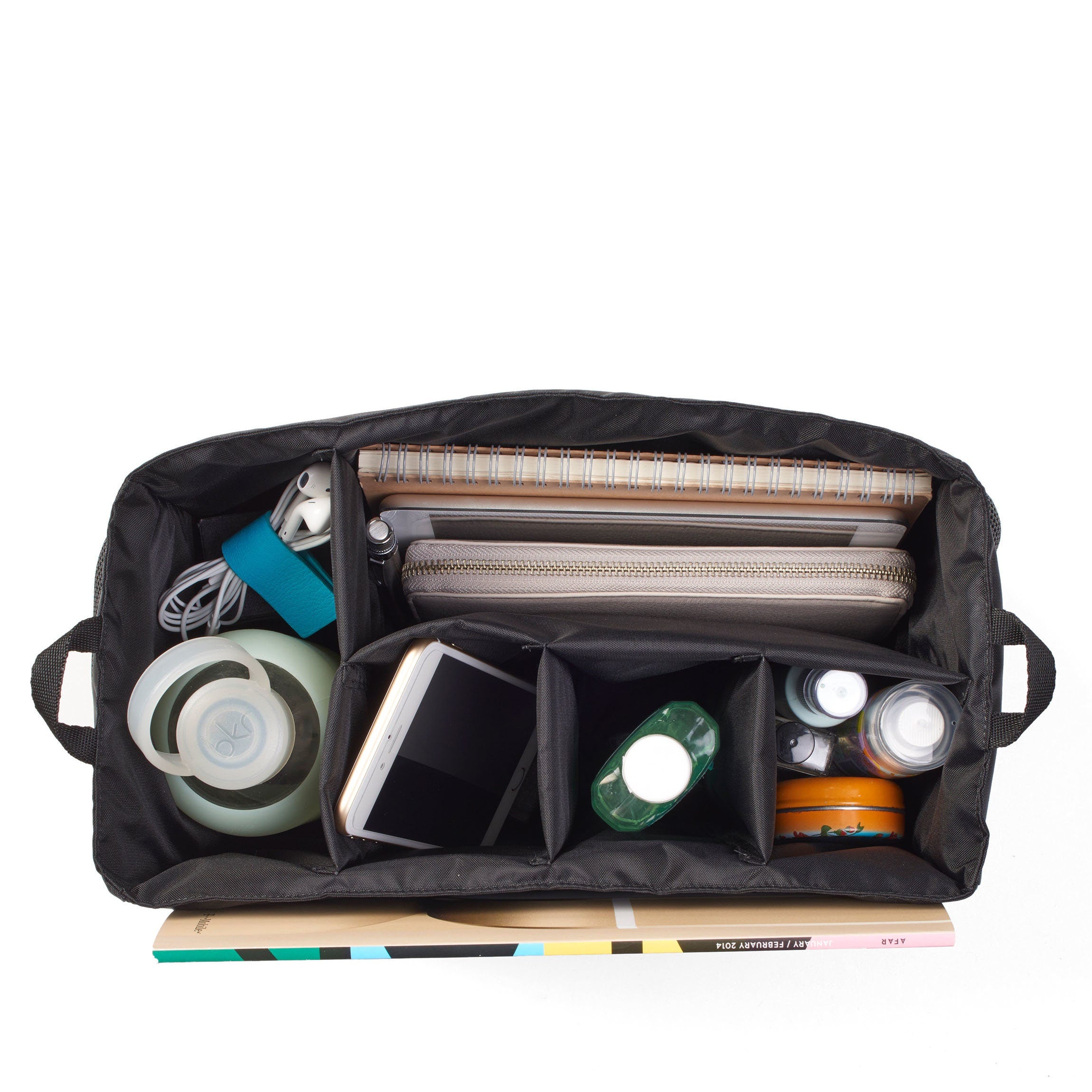 Premium Bag Organizer Insert - Expandable & Lightweight for Handbags, Totes & Backpacks | Perfect for Travel, Work & Daily Use