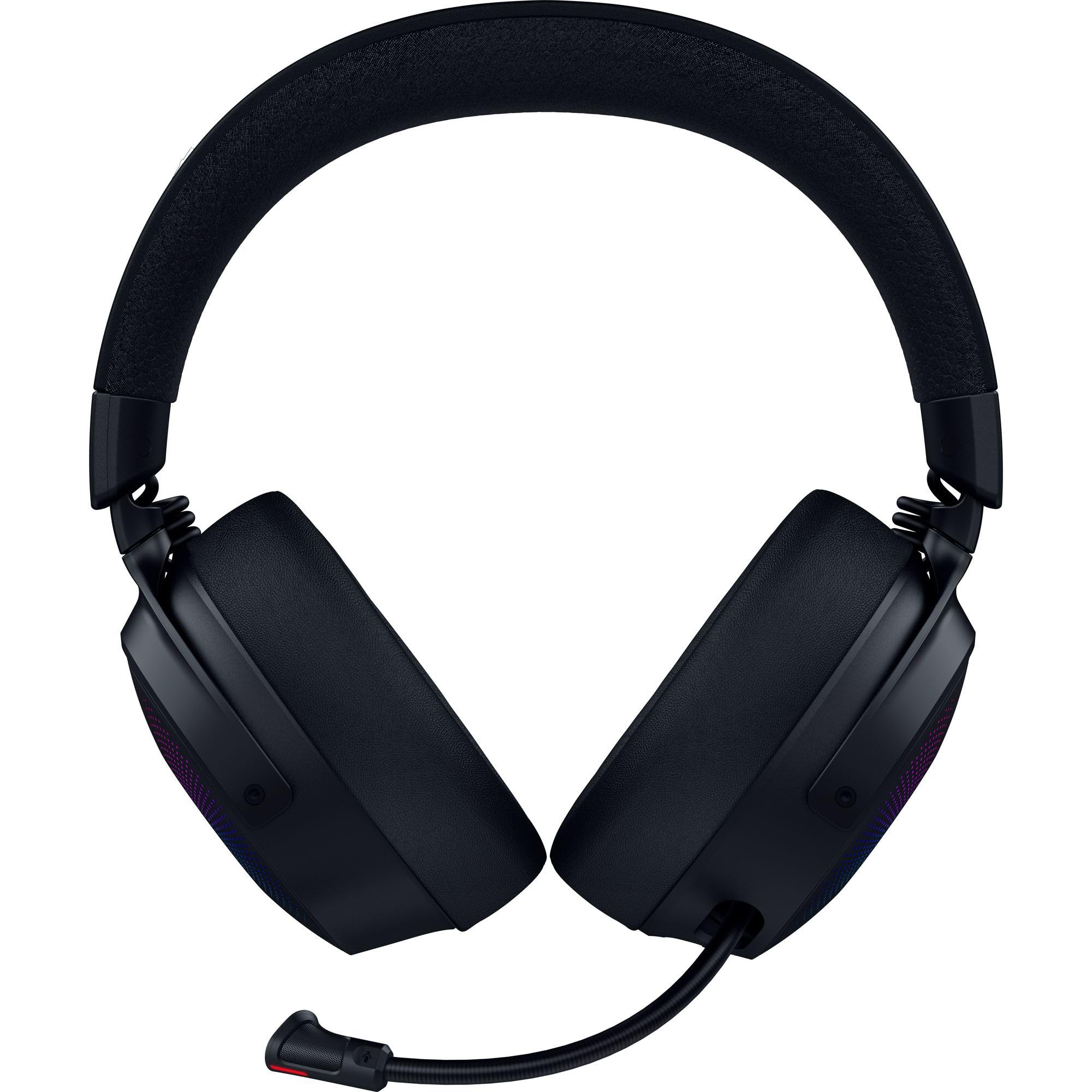 Razer Kraken V4 Pro Wireless Gaming Headset with OLED Control Hub - HD Haptics, 2.4GHz Wireless & Bluetooth Connectivity - USB/3.5mm Compatible - Super Wideband Mic for PC, Mac, PS5, Nintendo Switch, Steam Deck & Smartphone - Perfect for Competitive Gaming, Streaming & Virtual Meetings