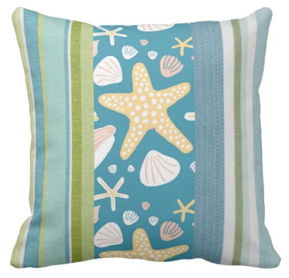 Coronado Beach Pillow Cover - Coastal Decor for Sofa, Bed, or Outdoor Patio - Soft & Stylish Throw Pillow Case - Perfect for Beach House, Living Room, or Vacation Home Decor