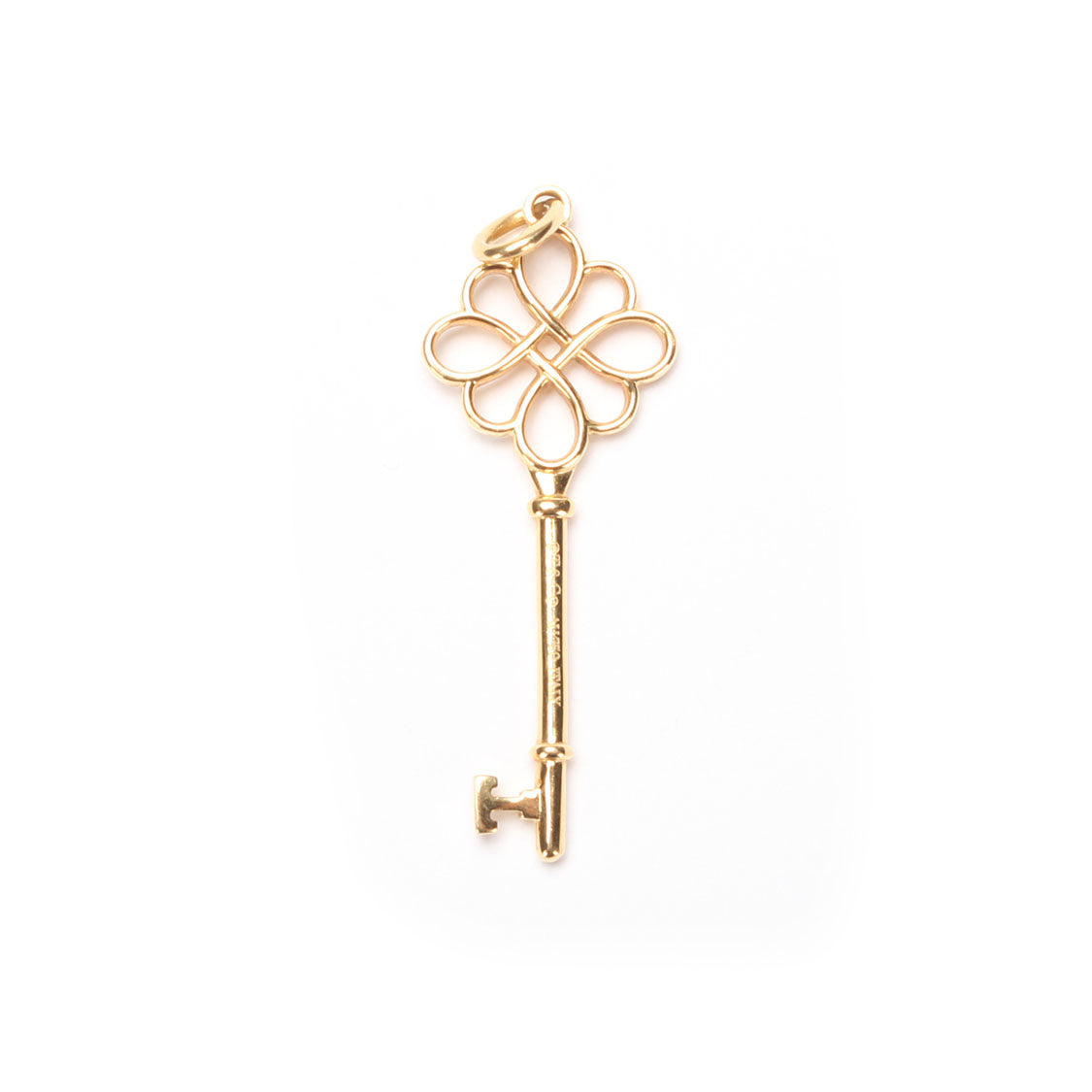 18K Gold Key Pendant Necklace - Elegant Jewelry Gift for Women - Perfect for Valentine's Day, Anniversary & Special Occasions
