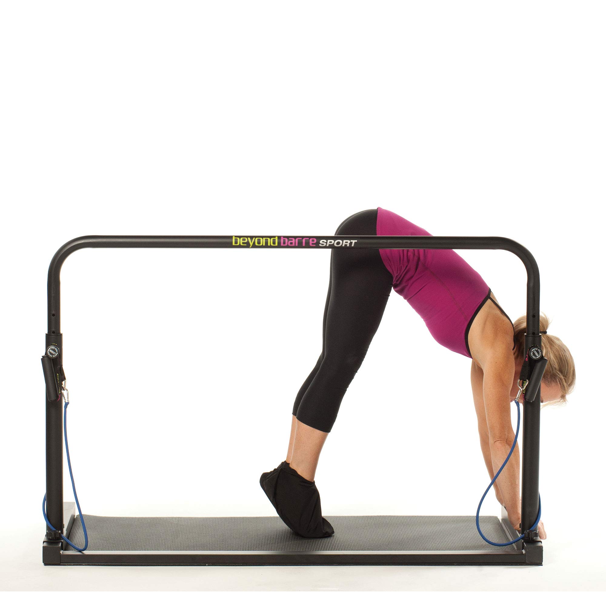 Beyond Barre Ballet BBARRE Home Workout Set - Ballet Fitness Kit with Glider System, Instructional DVDs, Wall Chart & Nutrition Guide - Perfect for Home Exercise, Dance Training & Full-Body Toning
