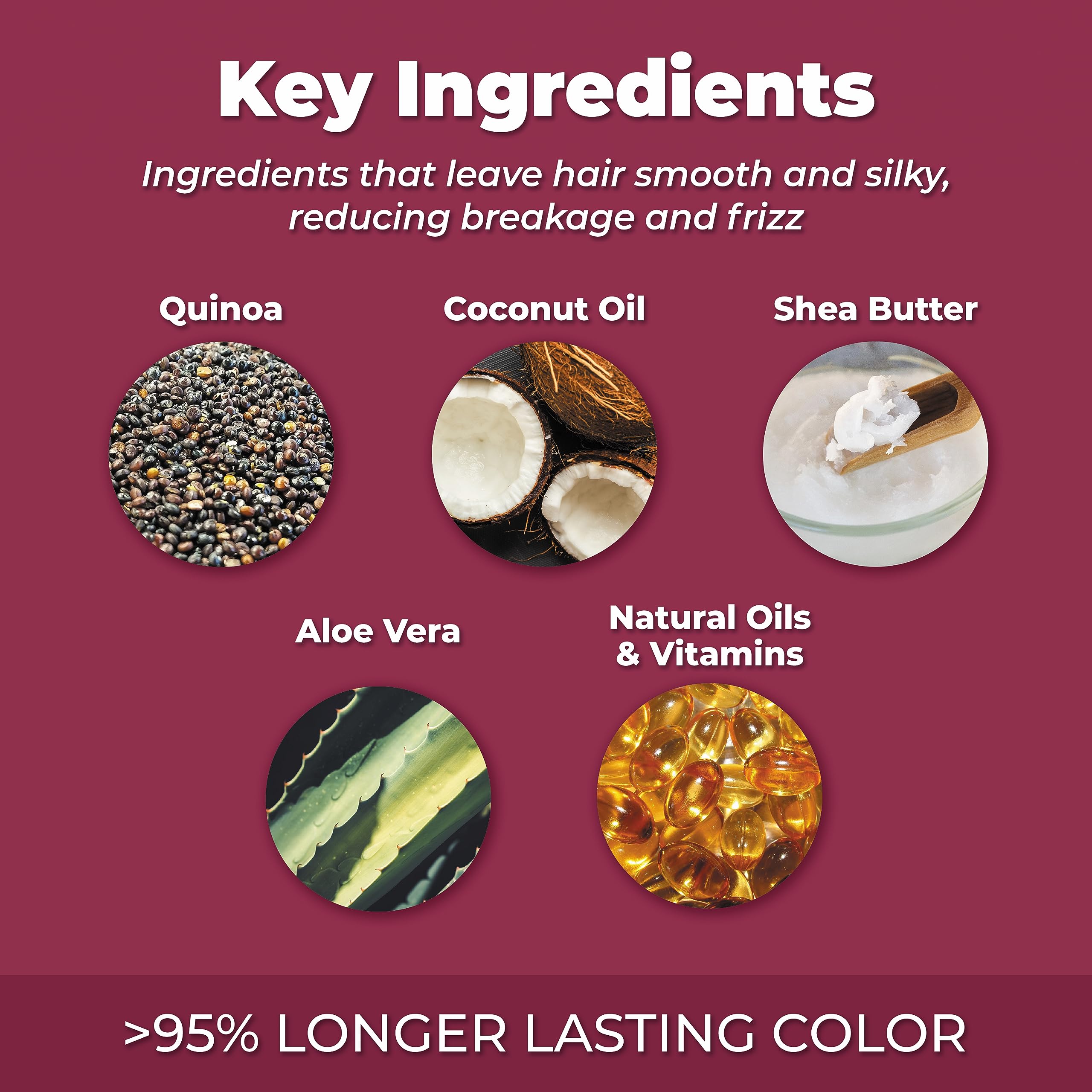 Framesi Color Lover Moisture Rich Conditioner - Sulfate Free Hair Treatment with Coconut Oil & Quinoa for Color-Treated Hair | Hydrating & Protecting Daily Hair Care for Vibrant, Healthy Locks