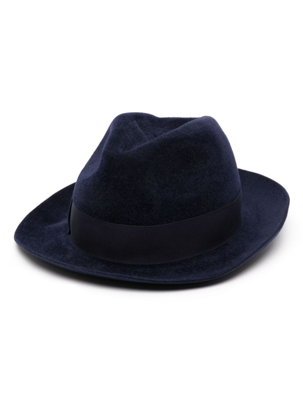 Borsalino Blue Hat for Men & Women - Classic Italian Wool Fedora - Perfect for Outdoor Events, Weddings & Fashion