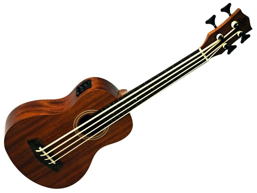 Eko DUO Series Mahogany Acoustic Electric Ukulele Bass - Premium Quality for Professional Musicians & Beginners | Perfect for Live Performances, Studio Recording & Home Practice