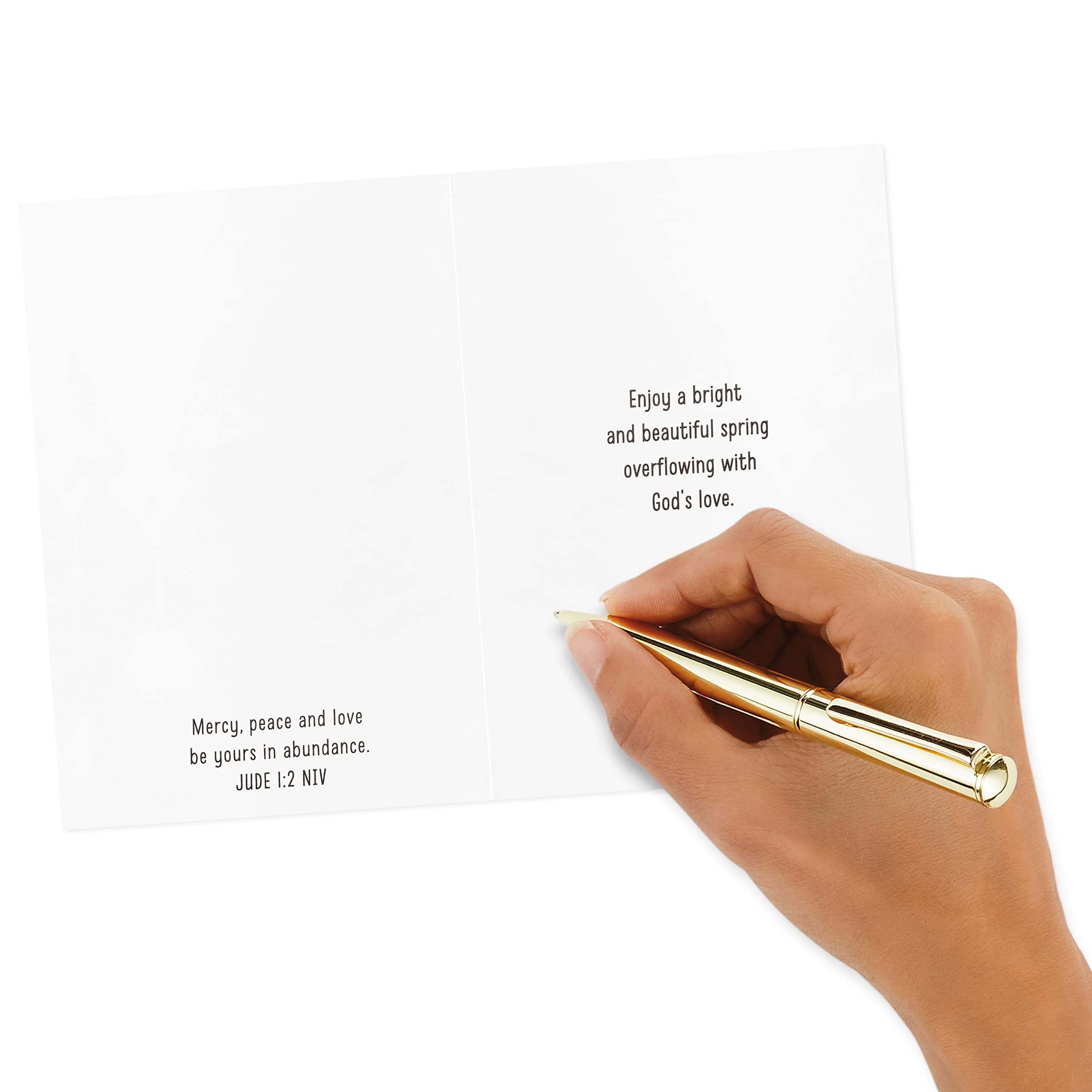 Religious Easter Cards by DaySpring - Pack of 8 Inspirational Blessing Cards with Envelopes for Christian Holiday Greetings, Church Events & Family Celebrations