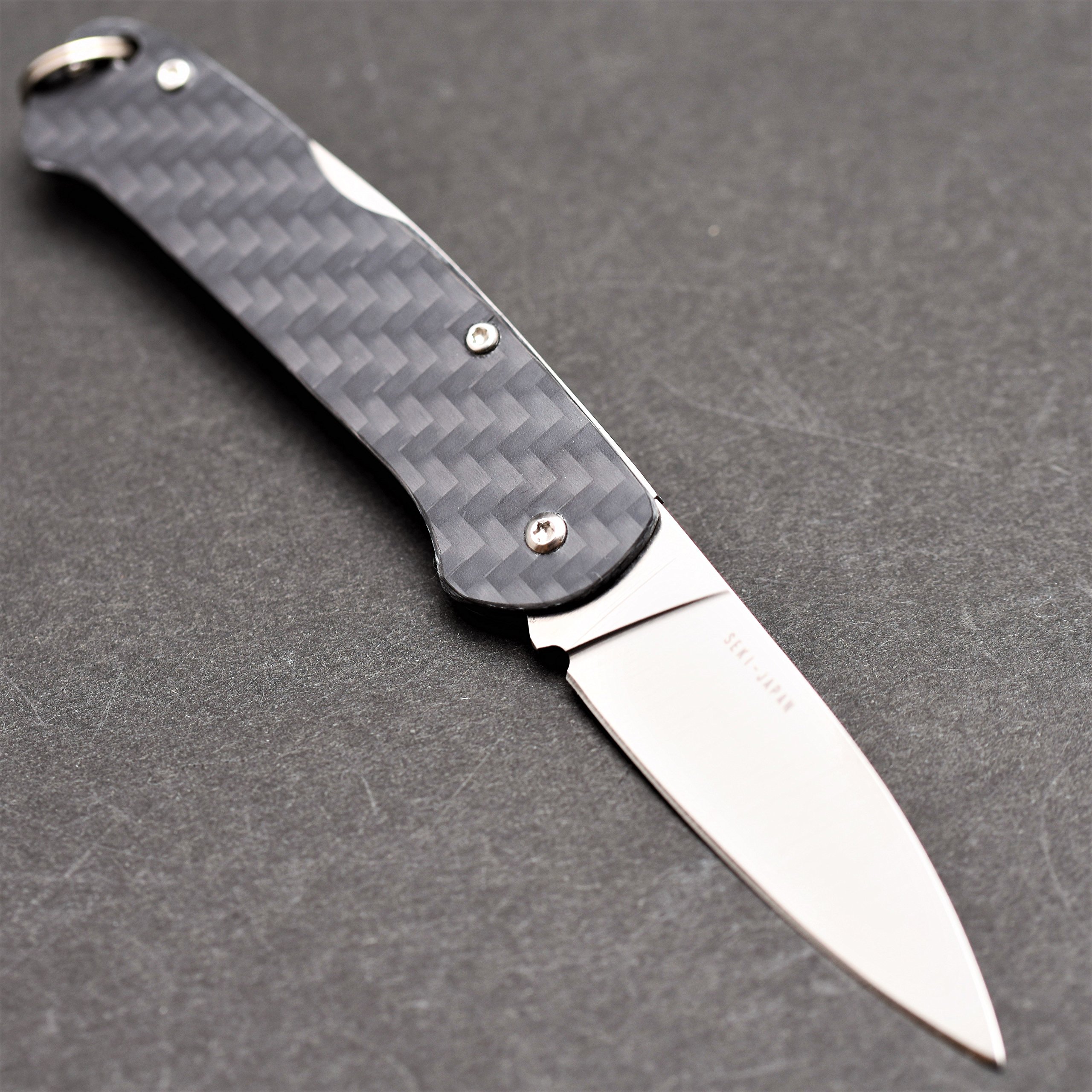 G Sakai Premium Folding Pocket Knife - Carbon Fiber Blade, Lightweight & Durable - Perfect for Camping, Hiking, and Everyday Carry (EDC)