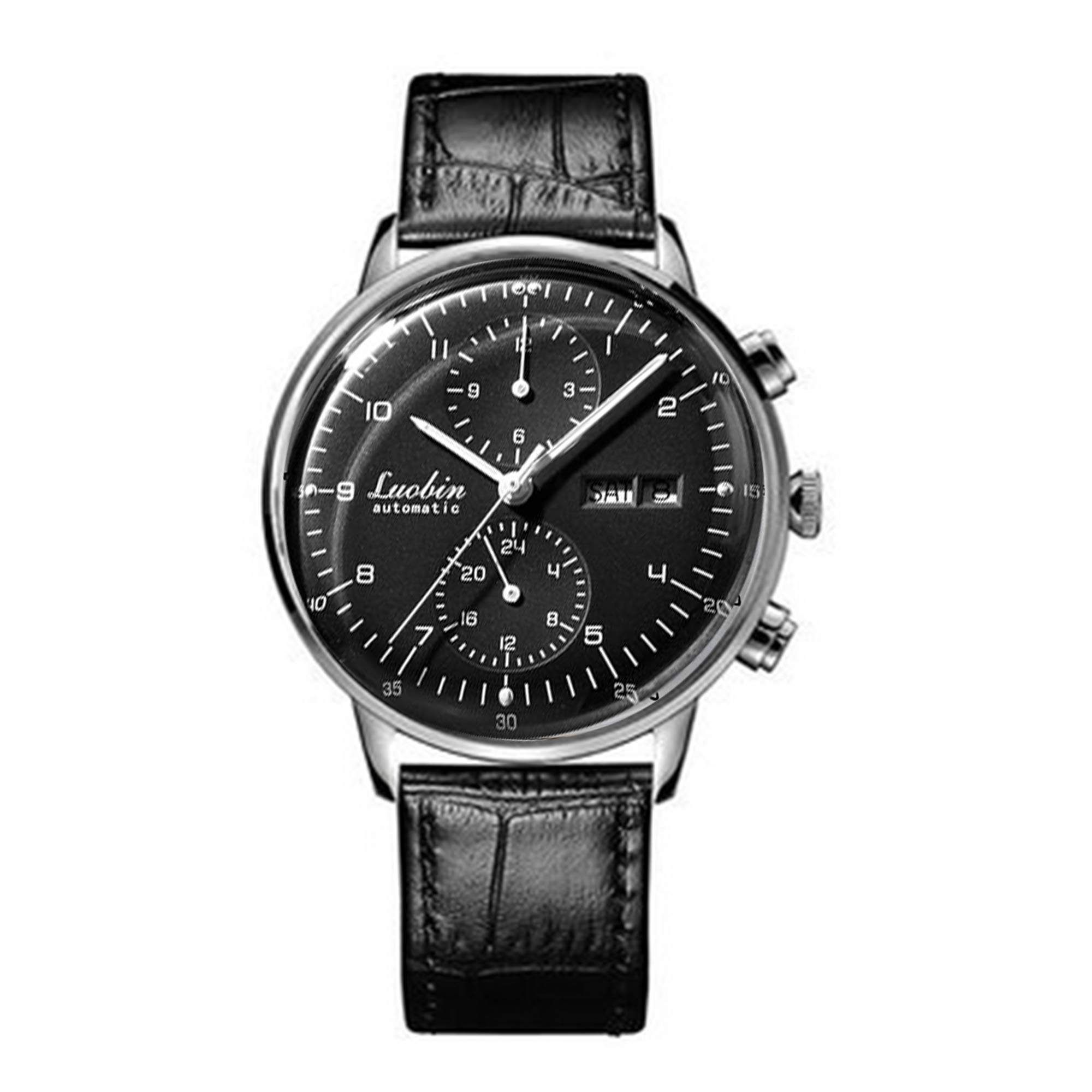Automatic Mechanical Men's Watch - Multifunctional Large Dial Steel Wristwatch with 30M Waterproof - Perfect for Business, Casual & Student Wear (2020 New Model)