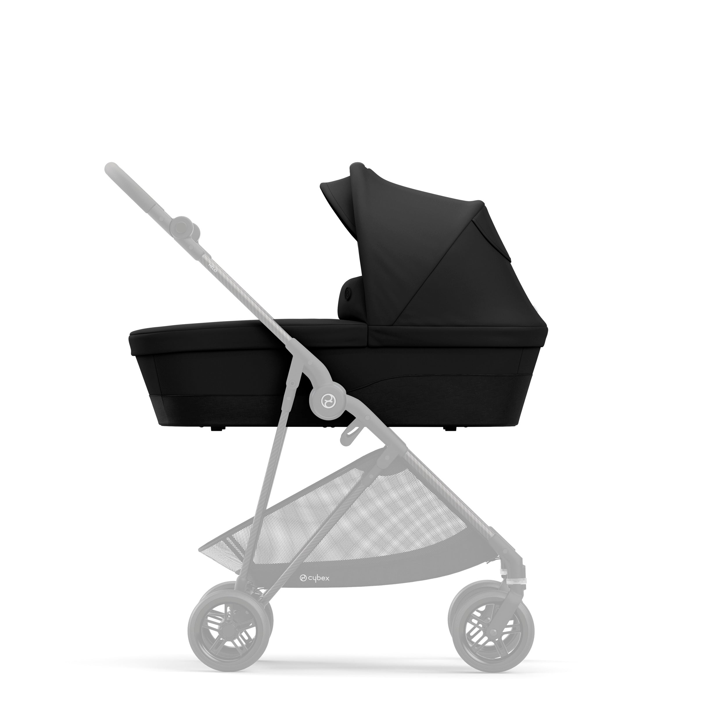 Cybex Melio 2.0 Carry Cot - Lightweight Baby Bassinet for Newborns | Portable Infant Bed for Travel & Home Use | Perfect for Stroller & Car Seat Compatibility